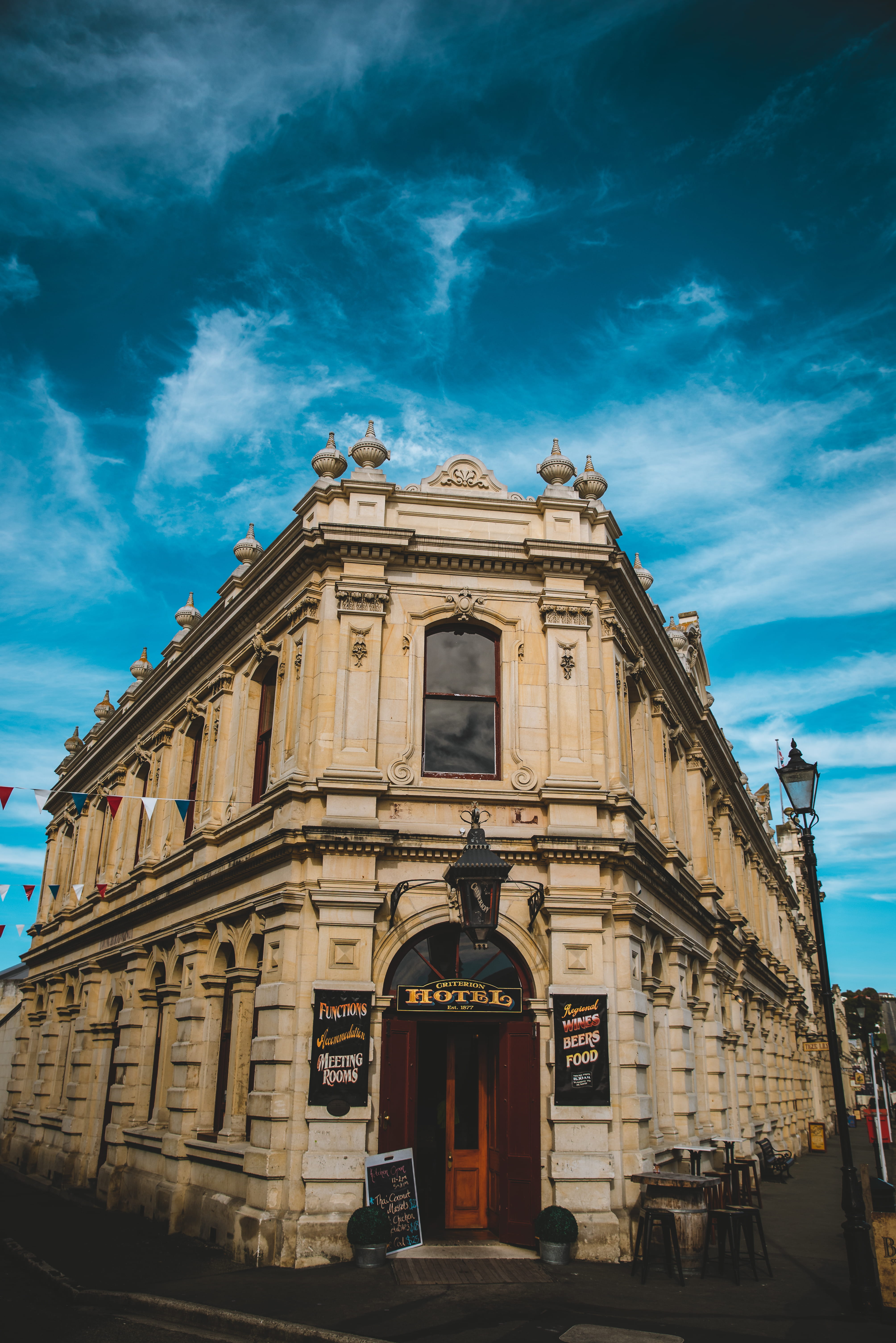 low angle view, dark, cloud - sky, ornate, lavish, history, city, arch, building, oamaru, urban, 5K, bell tower, new zealand, the past, sky, alley, architecture, Phone HD Wallpaper