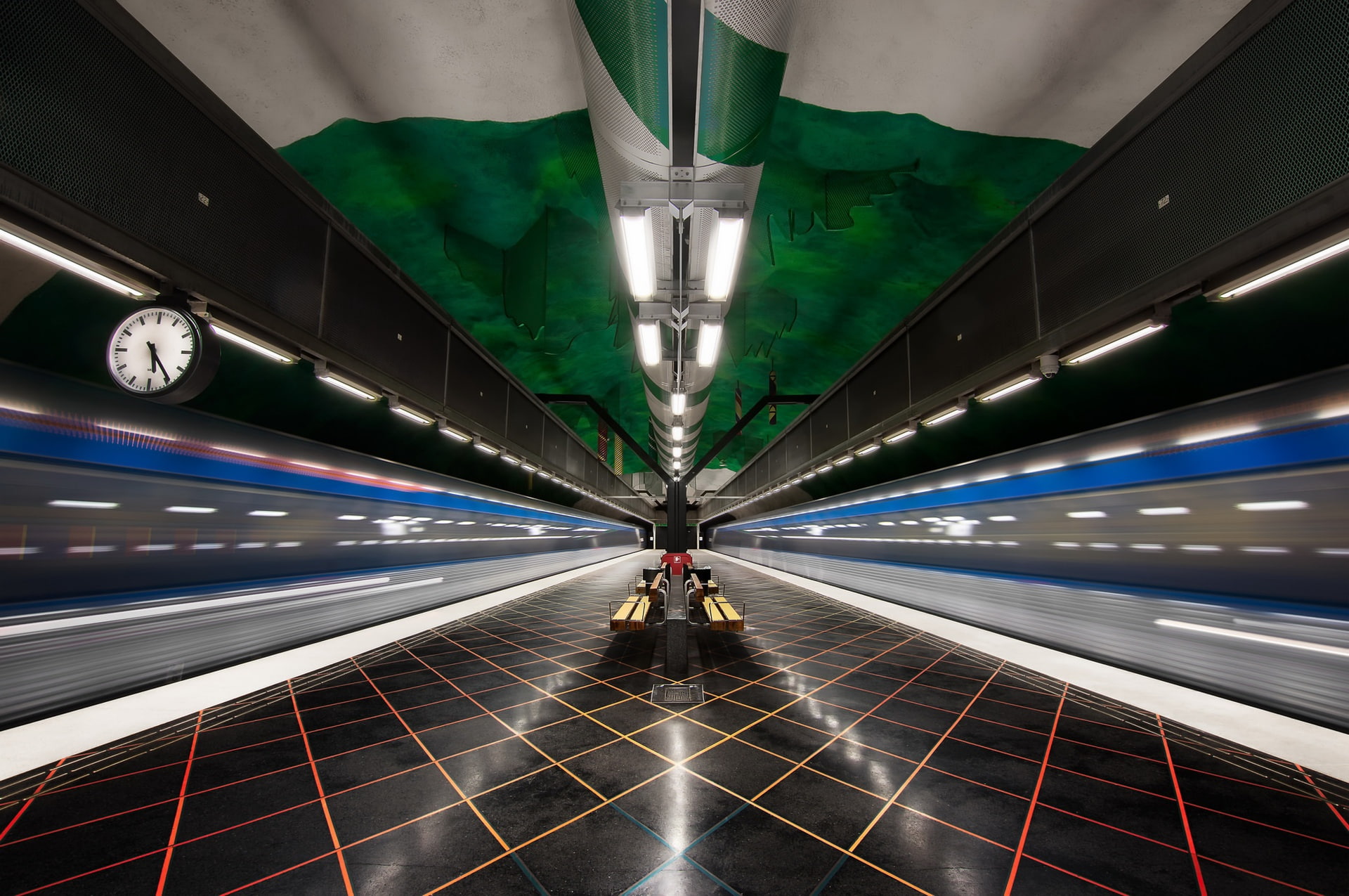 Metro, Architecture, 1080P, Stockholm, HD Wallpaper