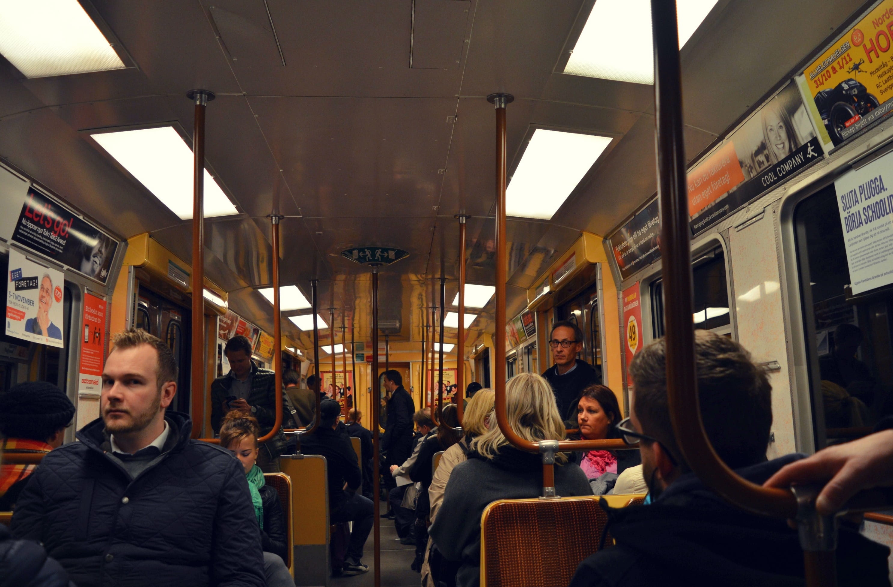 commuters, urban, group of people, subway train, transportation, public, large group of people, adult, travel, mode of transportation, commuter, transport, HD Wallpaper