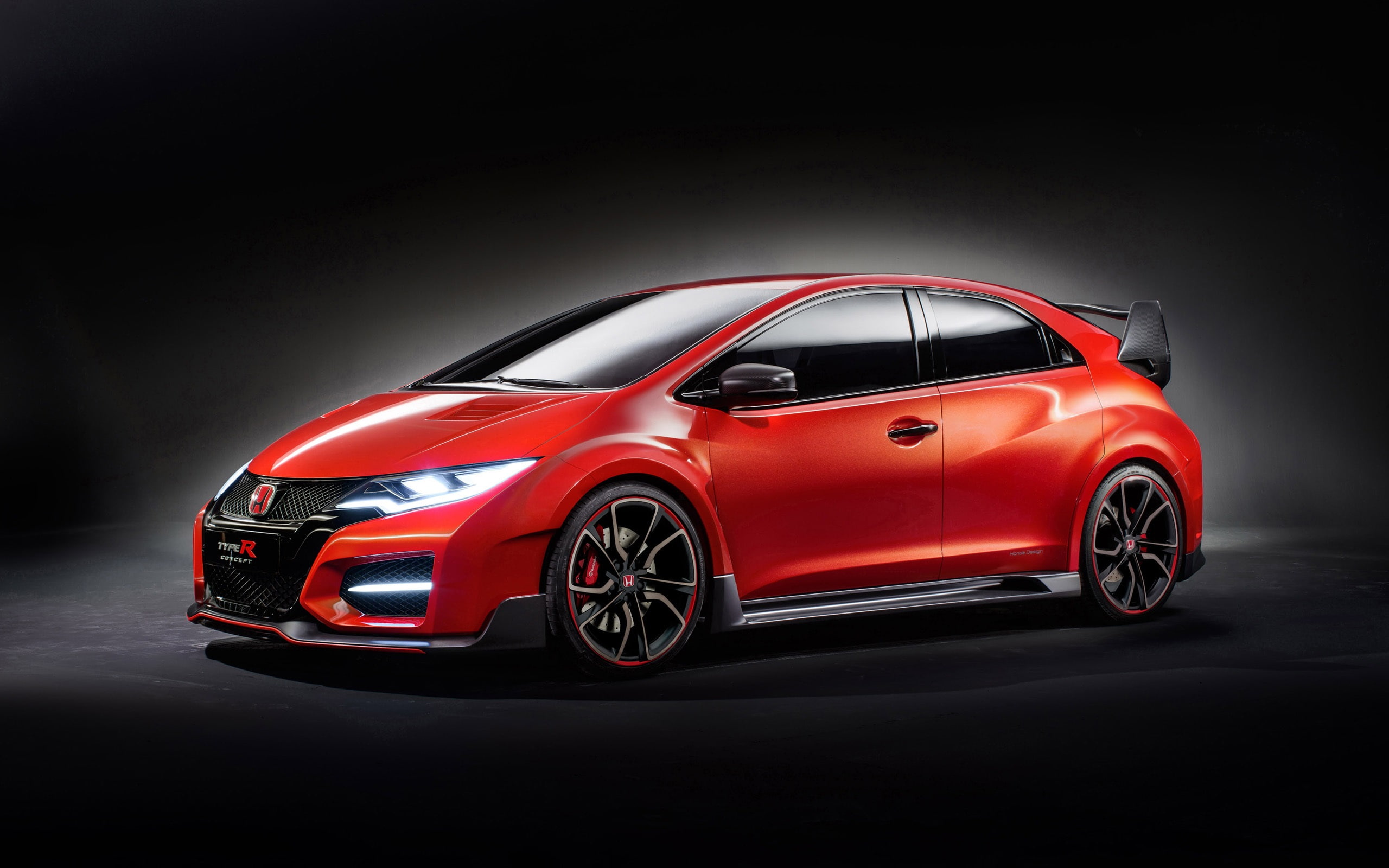 type, Concept, civic, Honda, r, 2K, 2014, Car, HD Wallpaper