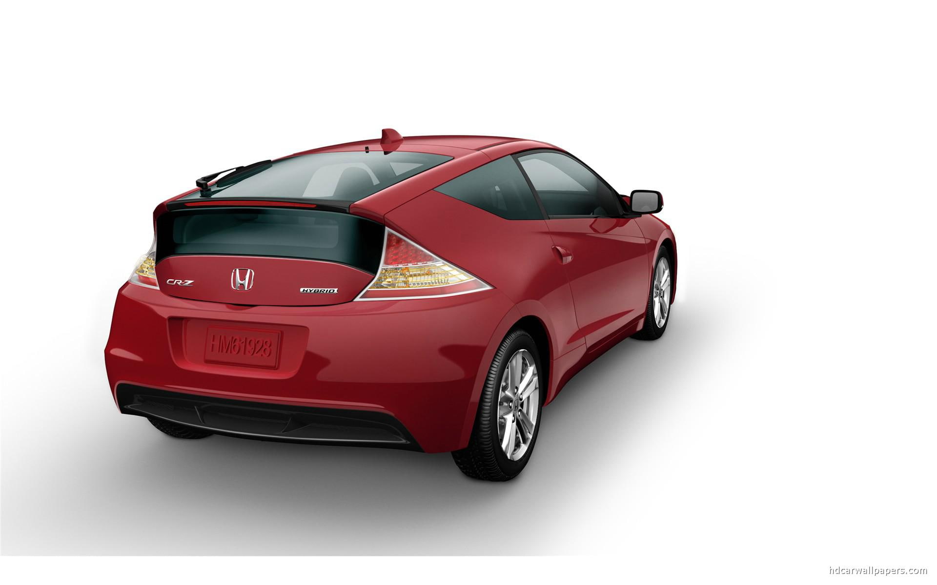 red, 1080P, z, hybrid, hatchback, coupe, sport, cr, cars, 2011, door, honda, HD Wallpaper