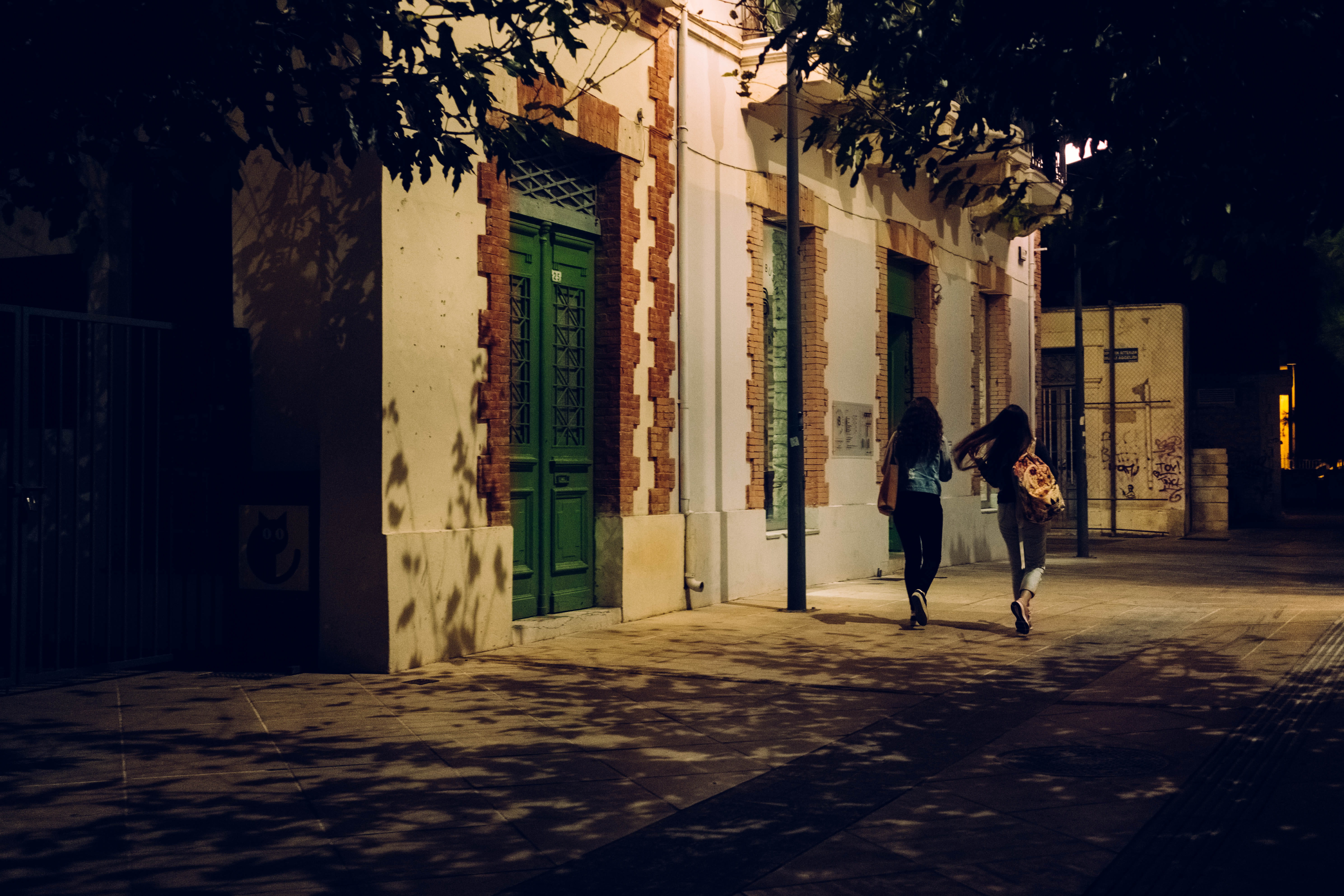 city, cyprus, day, full length, people, building, xe3, travel, two, rear view, girls, women, summer, lifestyles, sea, two people, xf27mm, building exterior, HD Wallpaper
