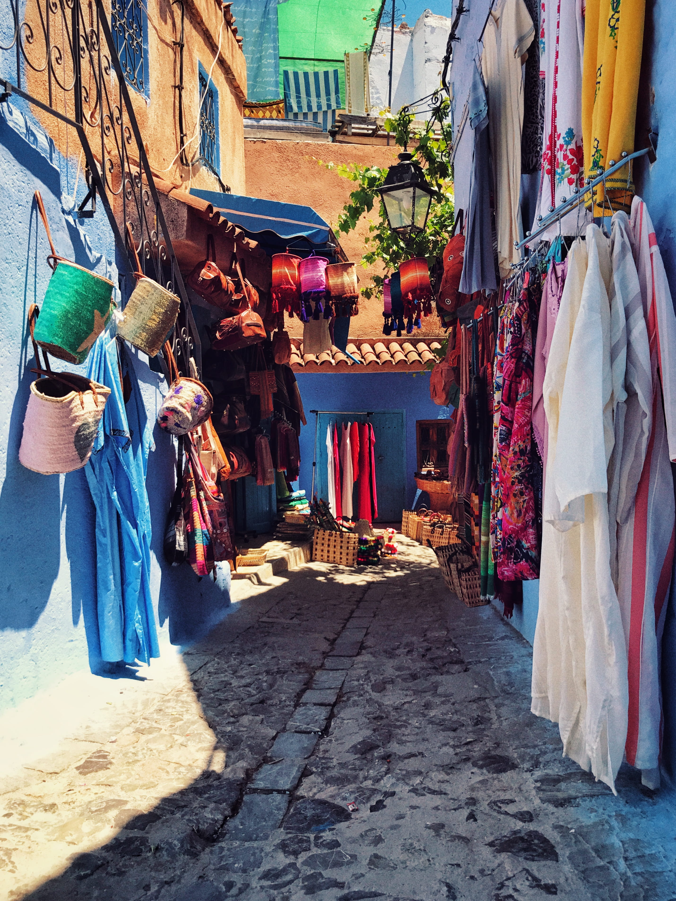 2K, shopping, beautiful, multi colored, retail display, city, market, consumerism, africa, clothing, textile, street market, urban, morocco, day, outdoors, Phone HD Wallpaper