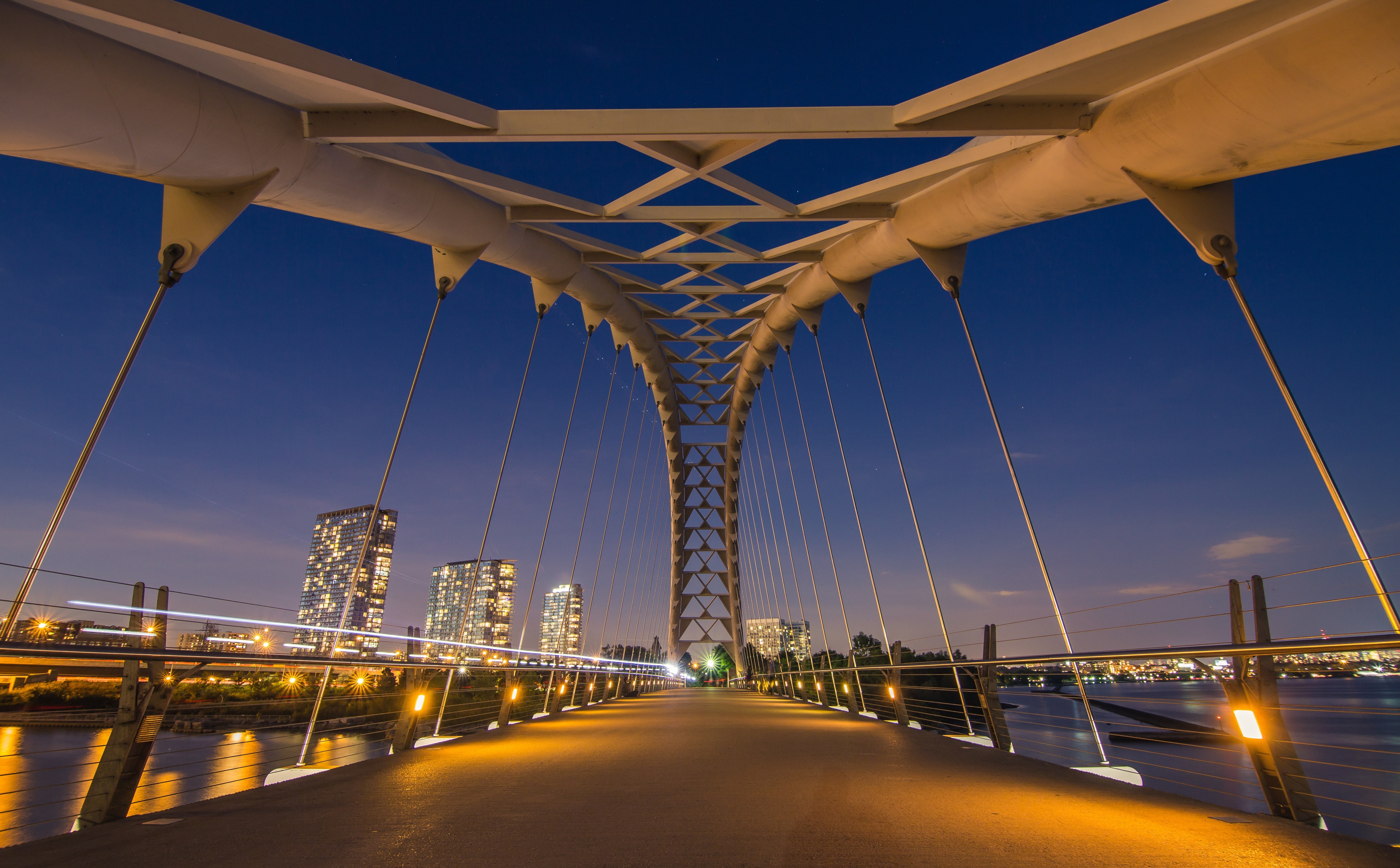 arch, Buildings, direction, outdoors, nature, road, Etobicoke, humber, ontario, connection, built structure, the way forward, travel destinations, City, HD Wallpaper