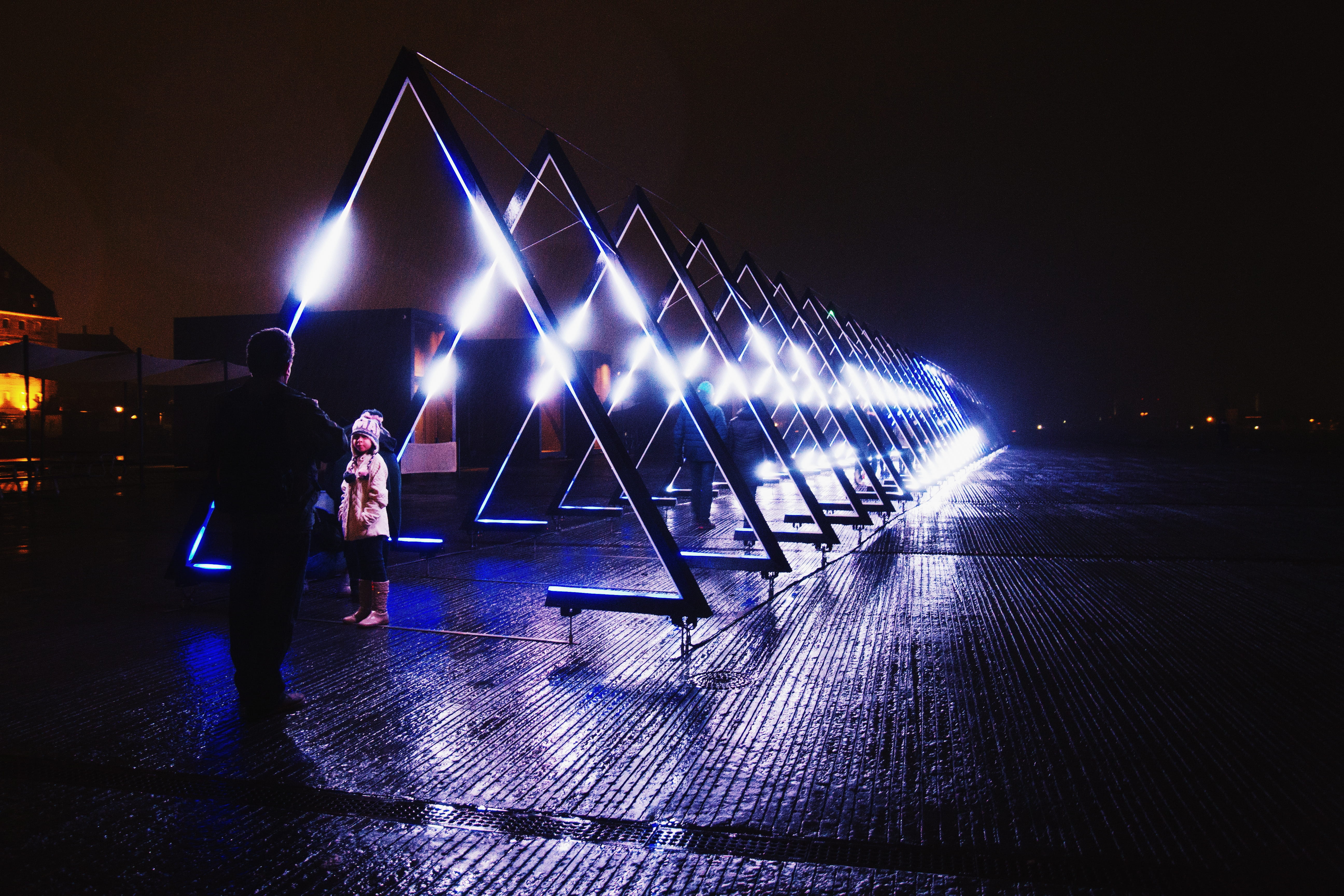 light - natural phenomenon, denmark, light, city, arts culture and entertainment, lighting equipment, stage light, stage, installation, outdoors, street, HD Wallpaper