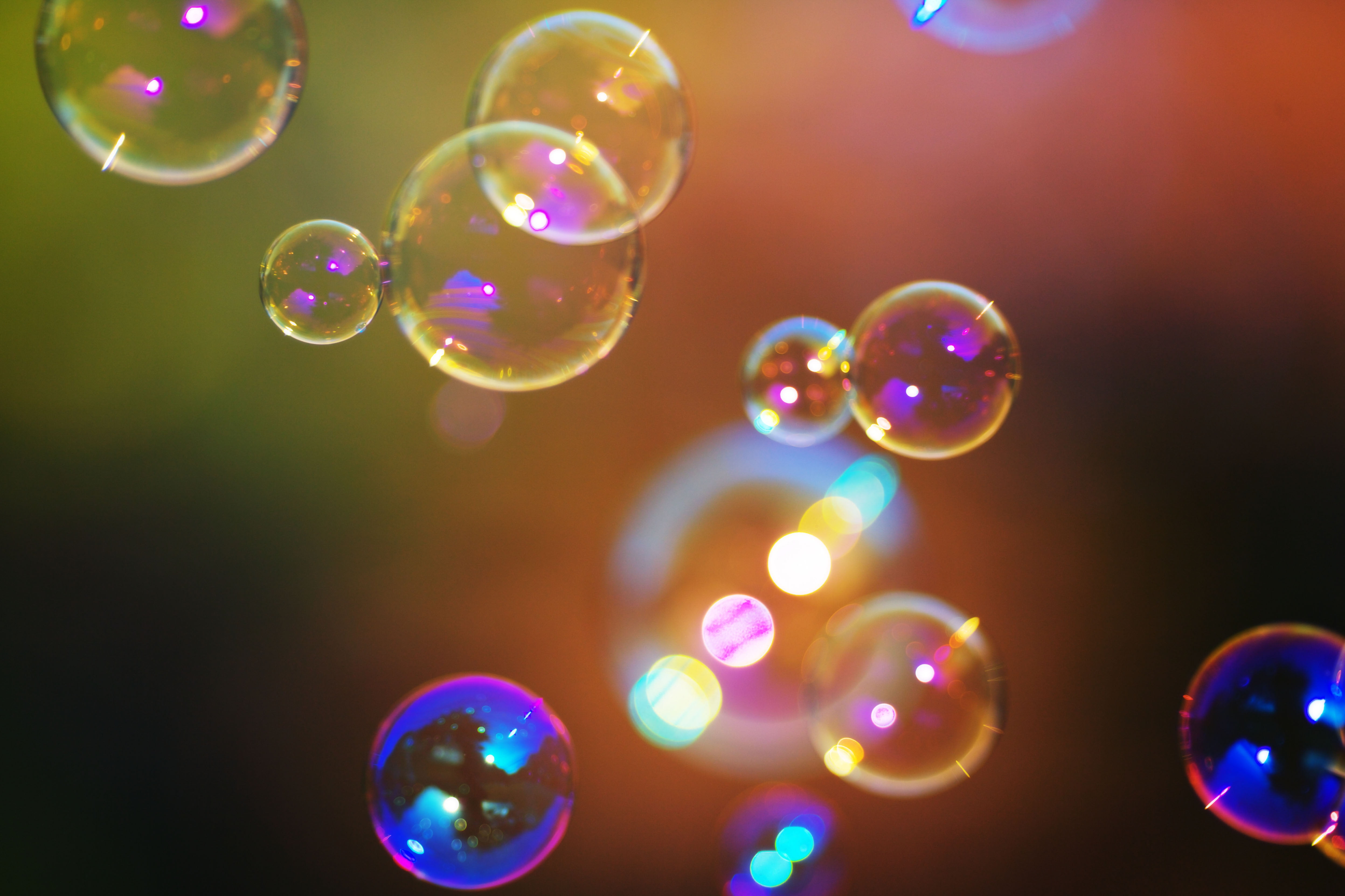 lens flare, color, red, liquid, multi Colored, shiny, geometric shape, fragility, circle, bright, backgrounds, colors, flying, abstract, 4K, fun, abstraction, HD Wallpaper