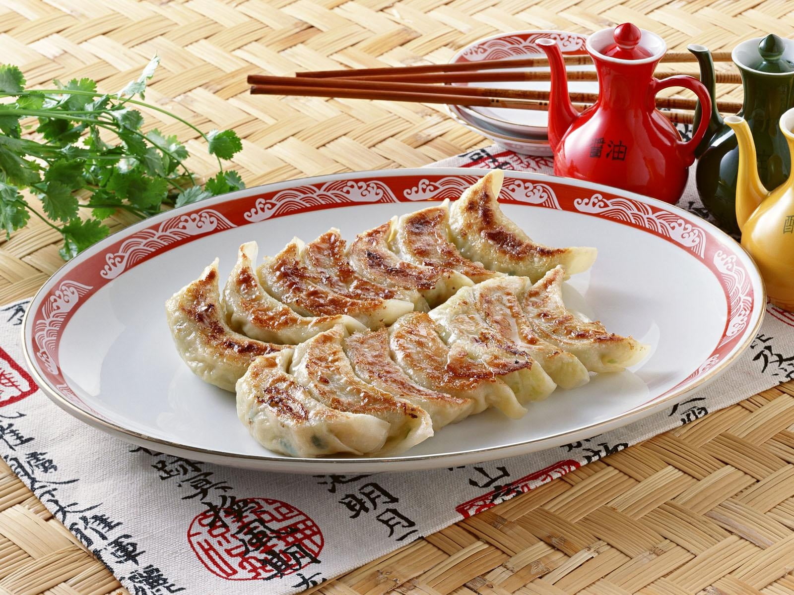 meal, temptation, wellbeing, slice, sticks, 720P, serving size, close-up, meat, fried, chinese cuisine, high angle view, baked, food and drink, food, pelmeni, HD Wallpaper