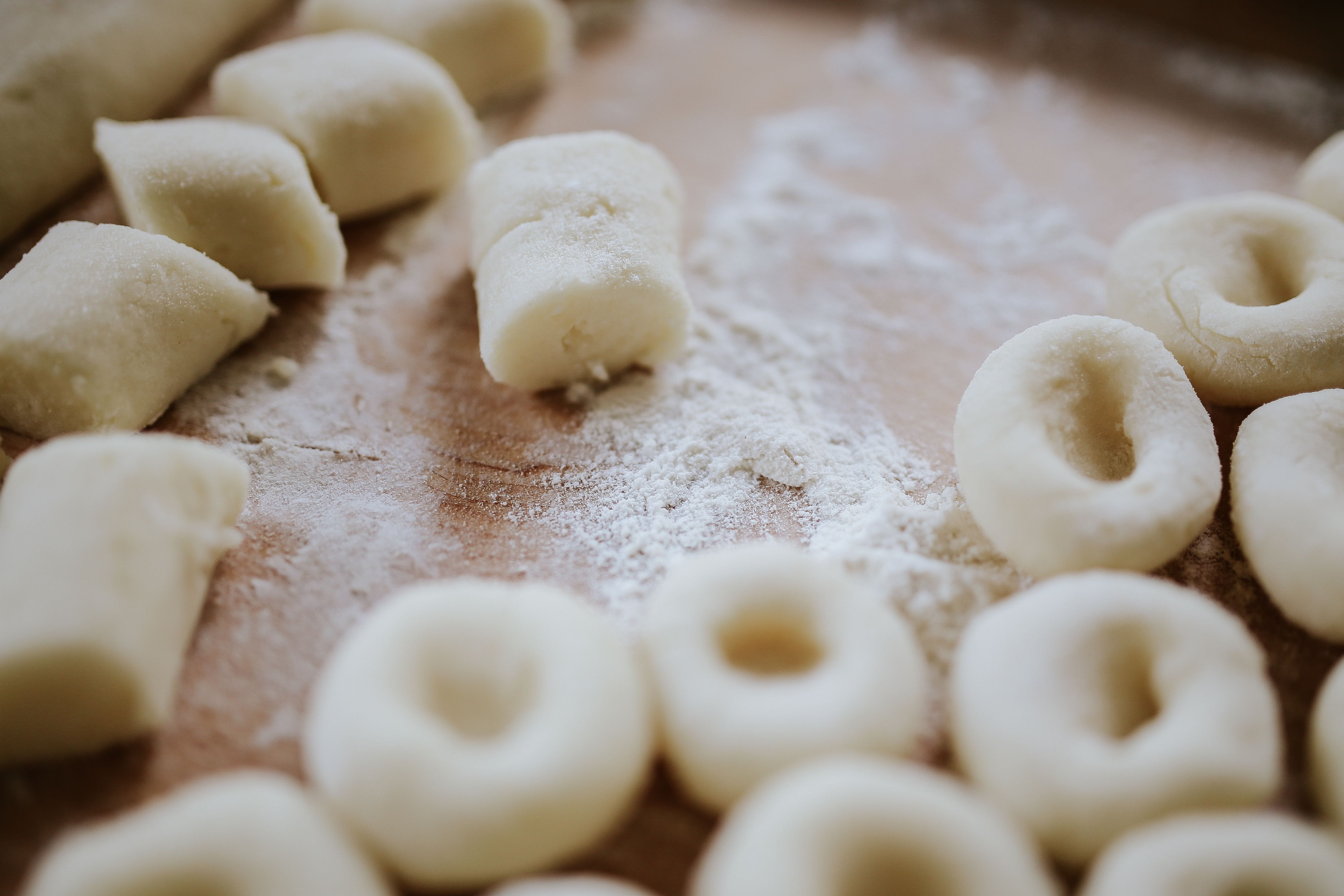freshness, white dumplings, Polish, food, italian food, 4K, l, no people, healthy eating, chinese food, preparation, cultures, white noodles, Silesian Dumplings, HD Wallpaper