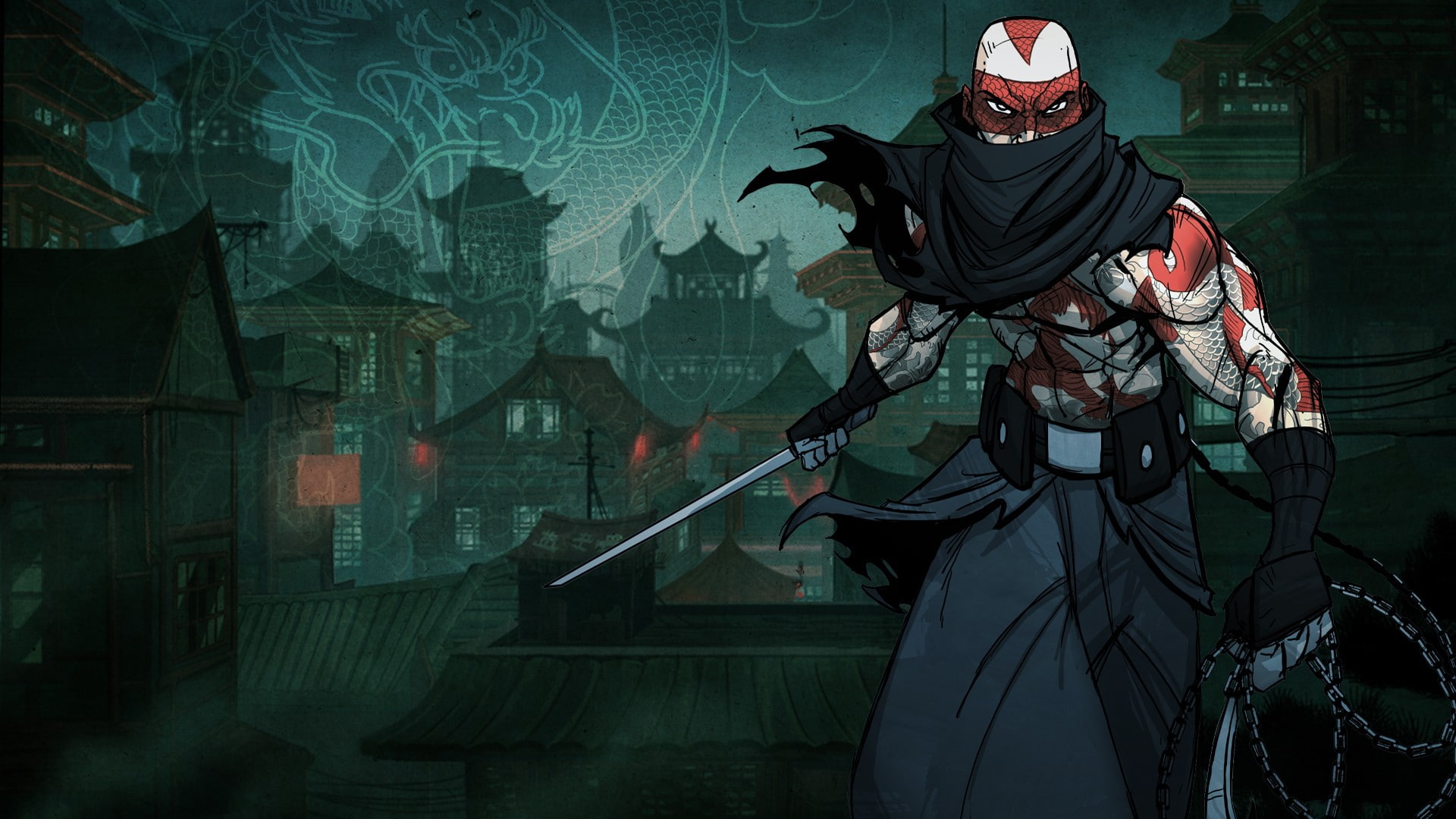 real people, security, social issues, lifestyles, three quarter length, ninjas, unrecognizable person, traditional clothing, weapon, 1080P, architecture, HD Wallpaper