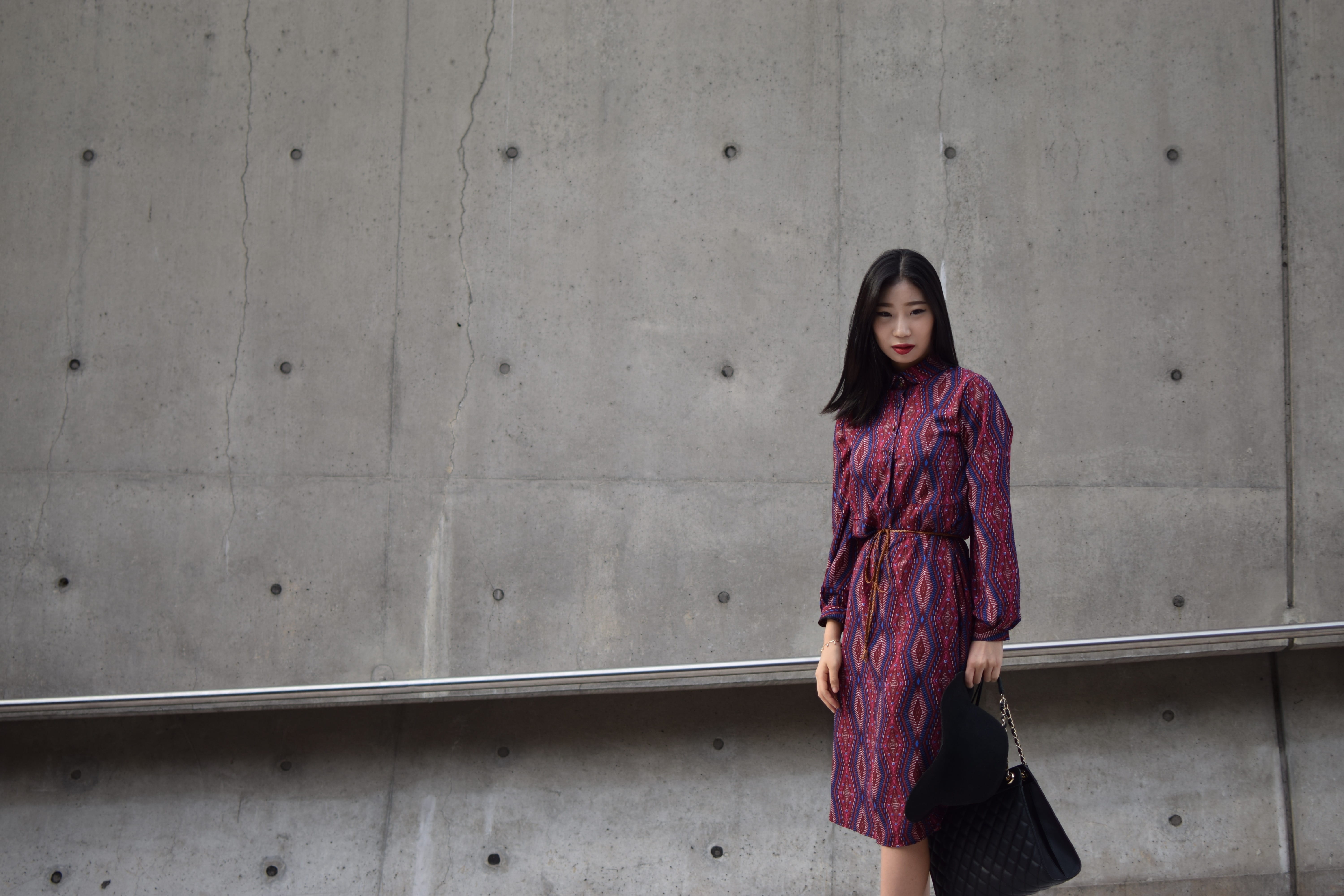 hair, casual clothing, woman, near, young adult, uncertain, person, handbag, lady, makeup, leisure activity, female, fashion, seoul, clothing, front view, HD Wallpaper