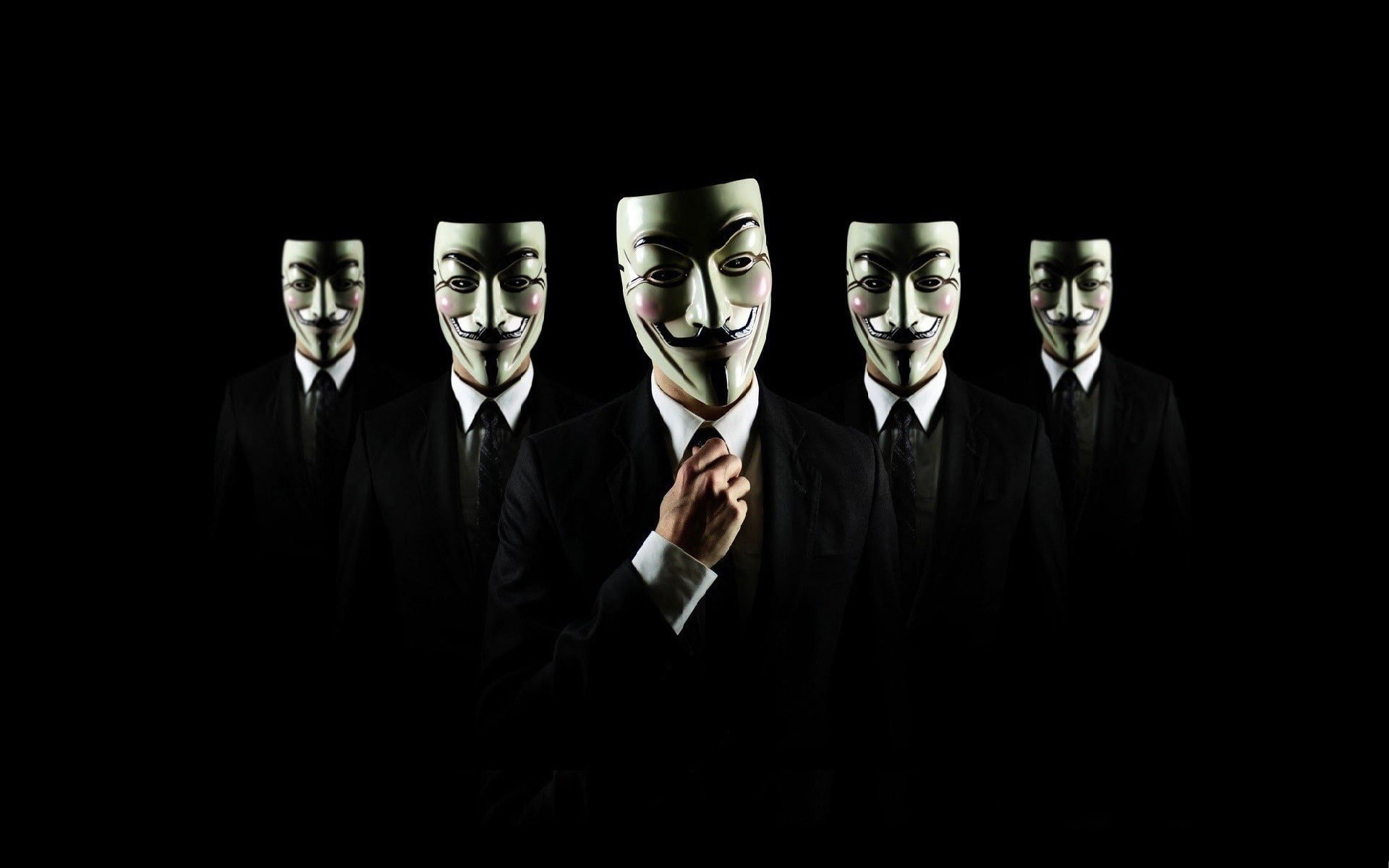 painting, mask, anonymous, painting mask, 1080P, HD Wallpaper