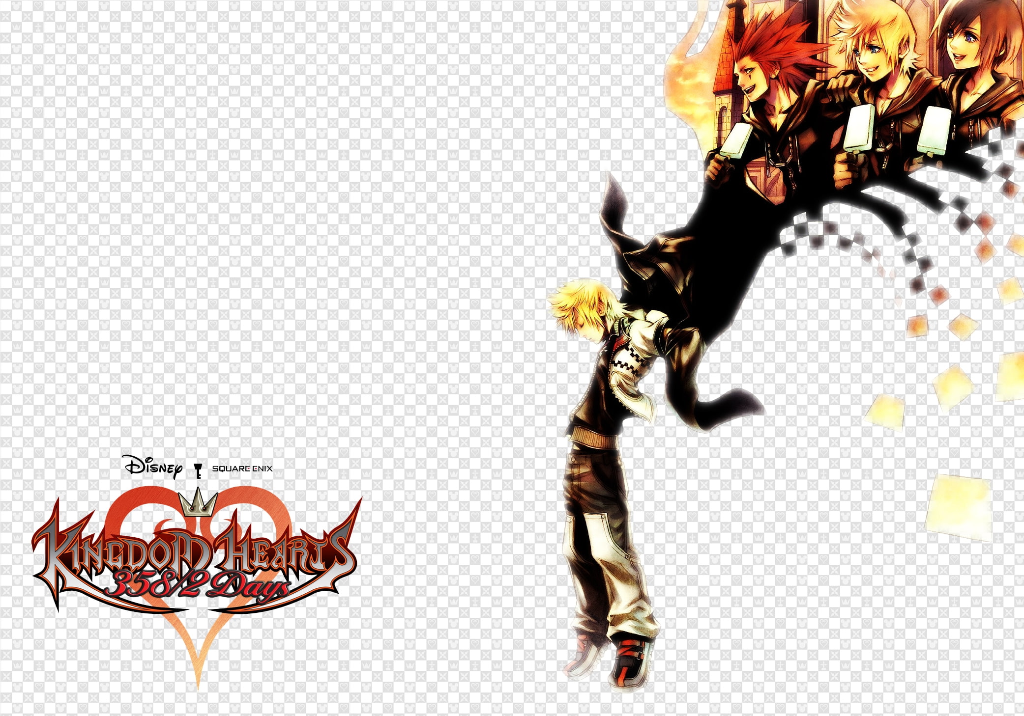 hearts, art, video, sebeq, days, 1080P, hd, kingdom, games, x, HD Wallpaper