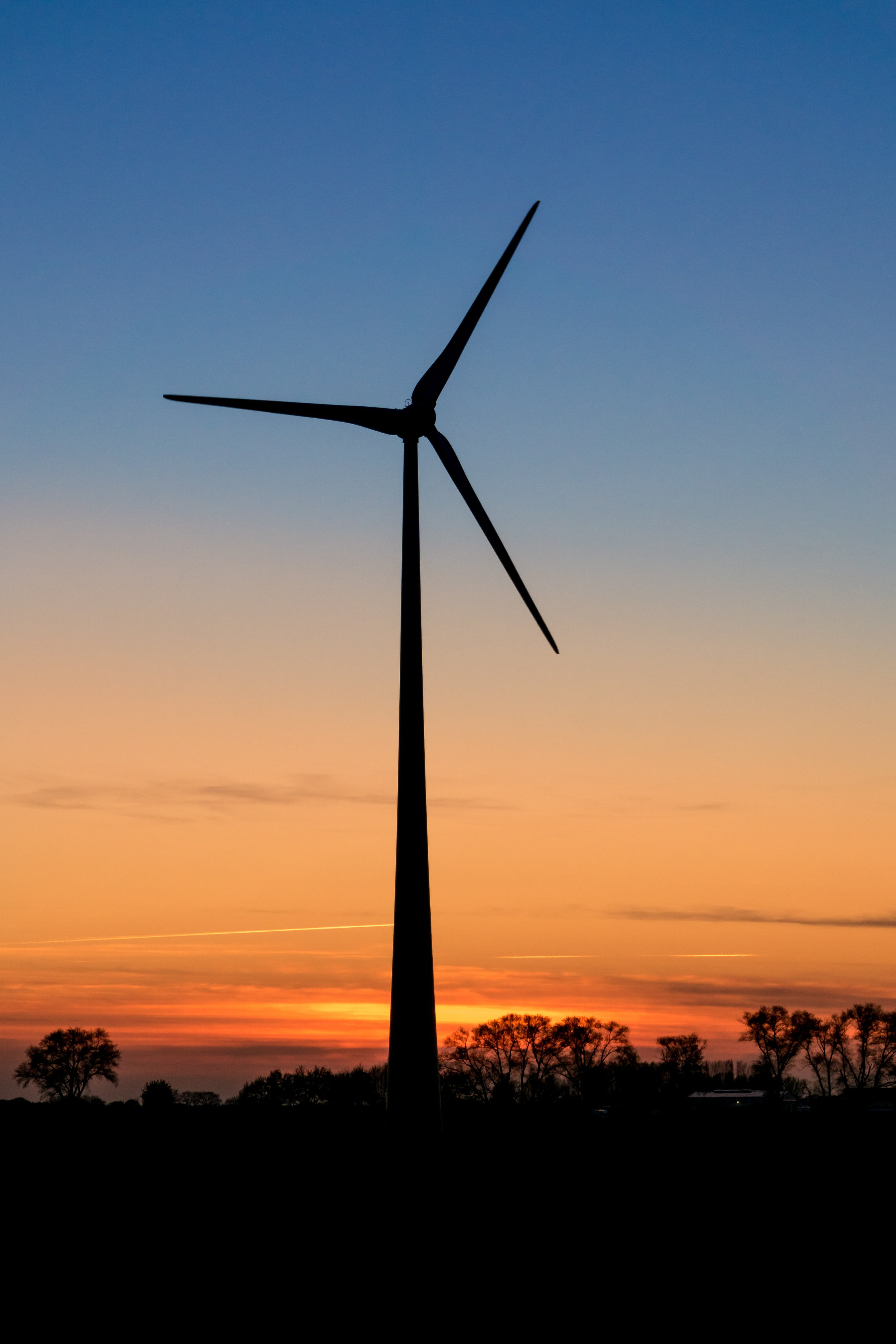 clouds, abendstimmung, afterglow, field, no people, wind turbine, agriculture, power in nature, outdoors, evening, energy, turbine, back light, sunset, Phone HD Wallpaper
