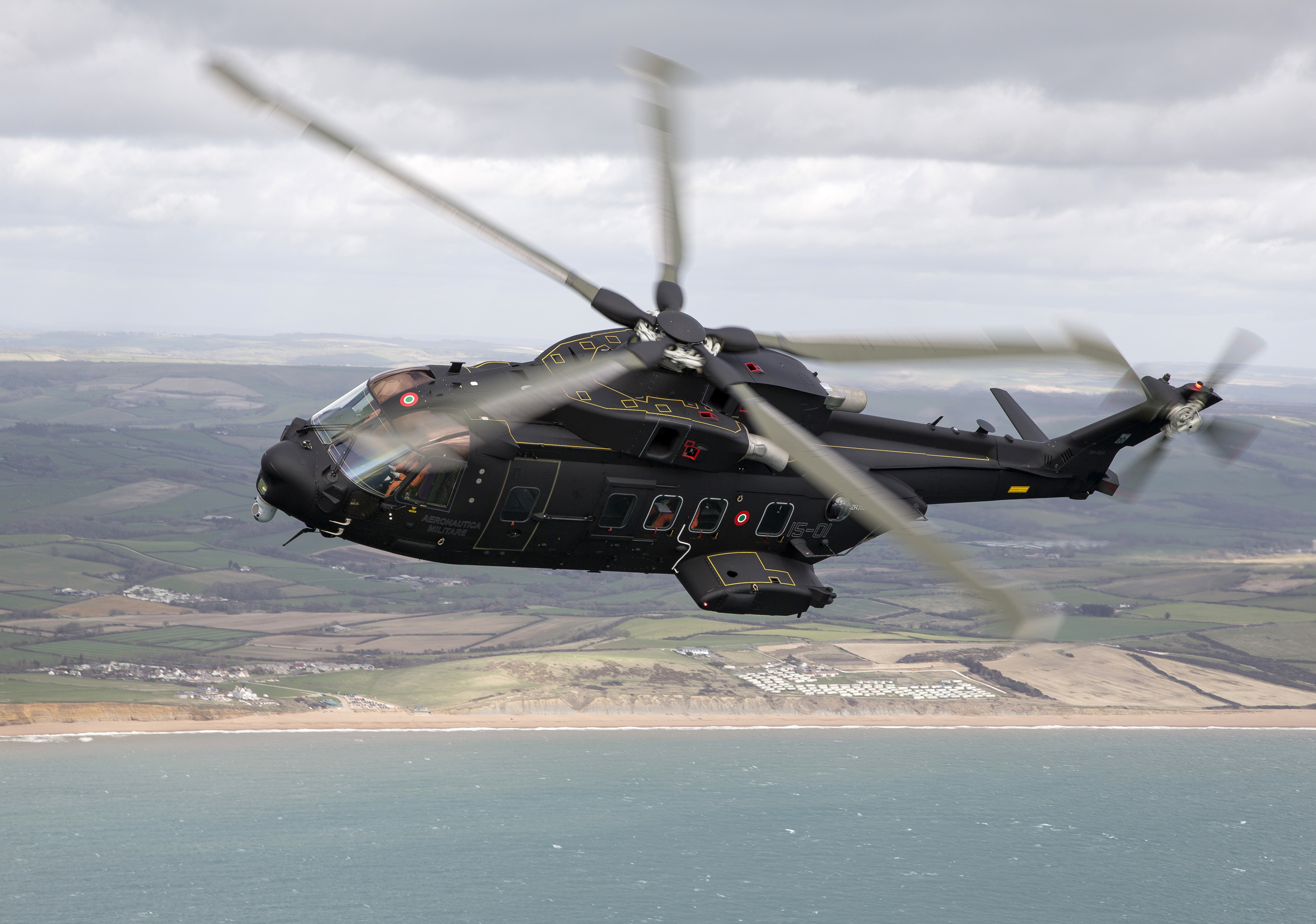 AW-101, transport, helicopter, HH-101A, 5K, Caesar, HD Wallpaper