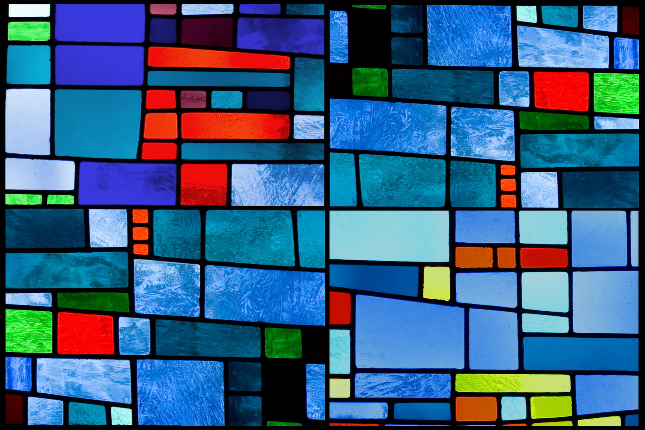 pattern, full frame, color Image, wall - Building Feature, backgrounds, built structure, texture, decoration, vibrant Color, glass - Material, design, blue, HD Wallpaper