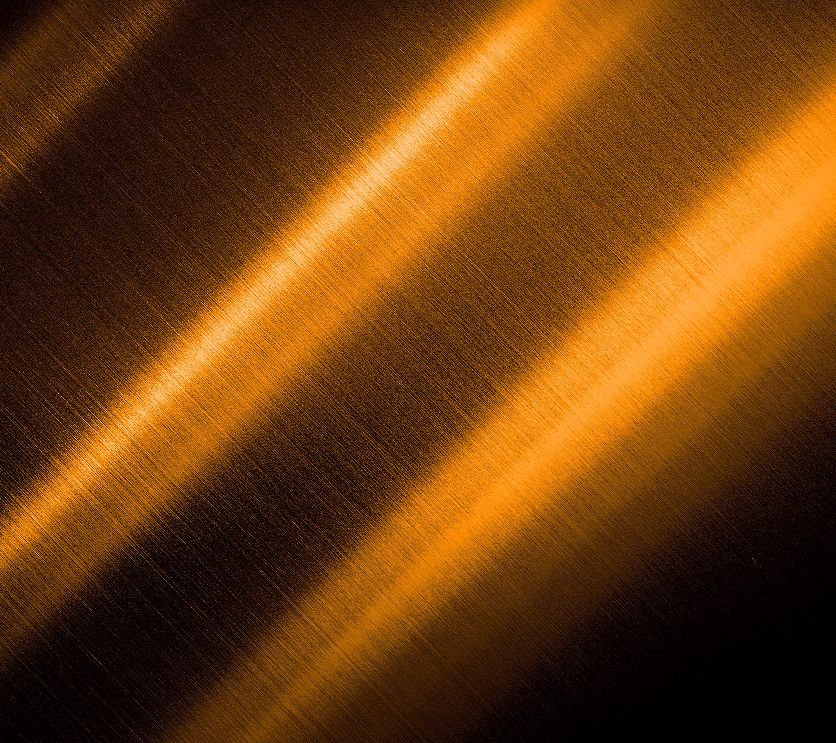 backgrounds, textile, 2K, design, shadow, dark, reflection, Golden, metal, Texture, Pattern, simplicity, textured, flowing, orange color, Yellow, full frame, HD Wallpaper