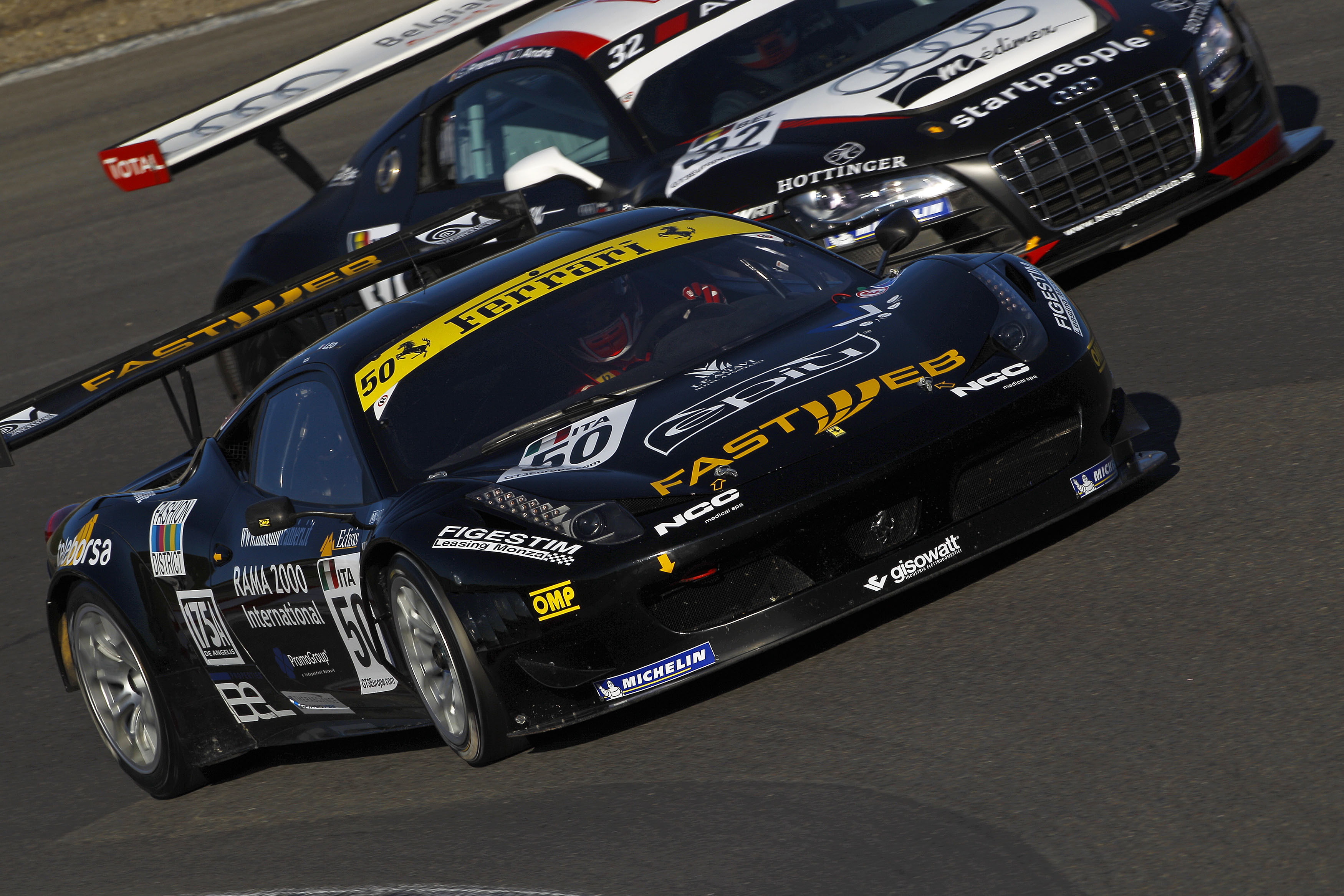 ferrari 458, 2K, cars, race, Motorsport, track, audi r8, HD Wallpaper