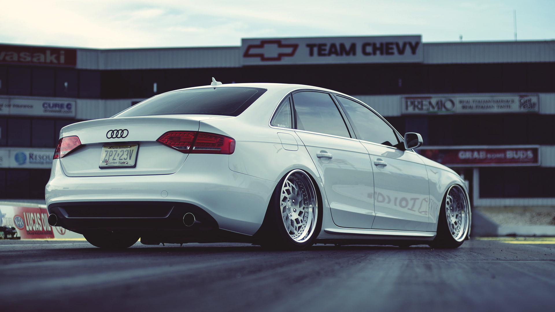 track, 1080P, Audi, HD Wallpaper