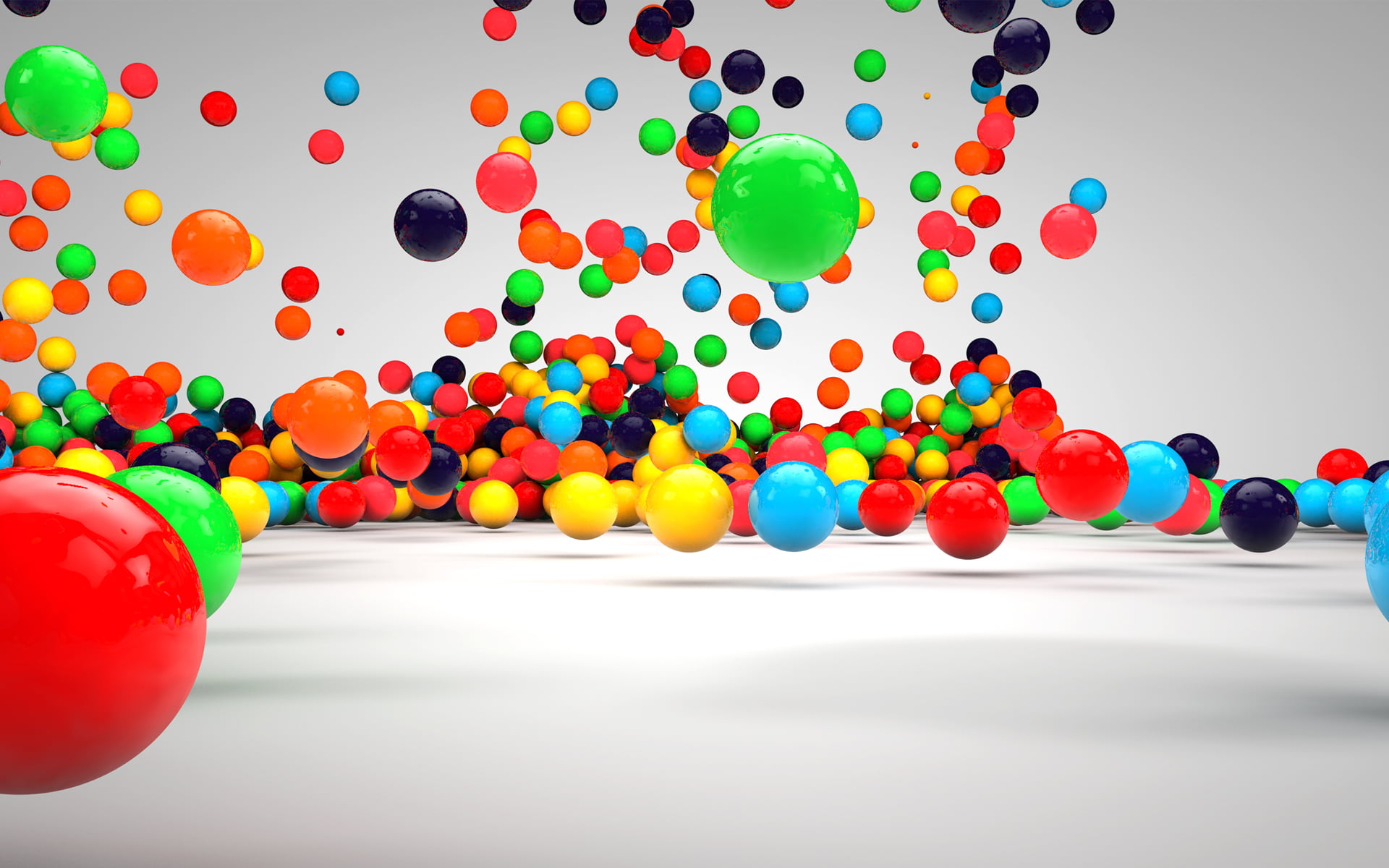 celebration, 1080P, d, gumball, fragility, group of objects, still life, no people, abundance, decoration, large group of objects, color, helium balloon, HD Wallpaper