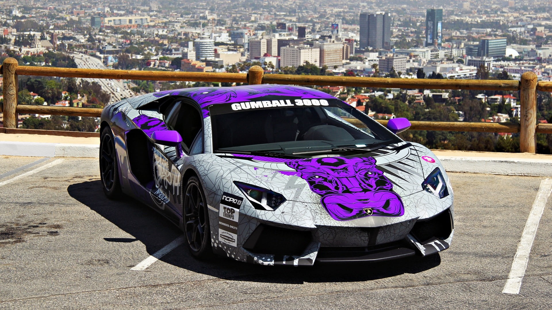 Lamborghini Aventador, Lamborghini, Gumball, 1080P, car, HD Wallpaper