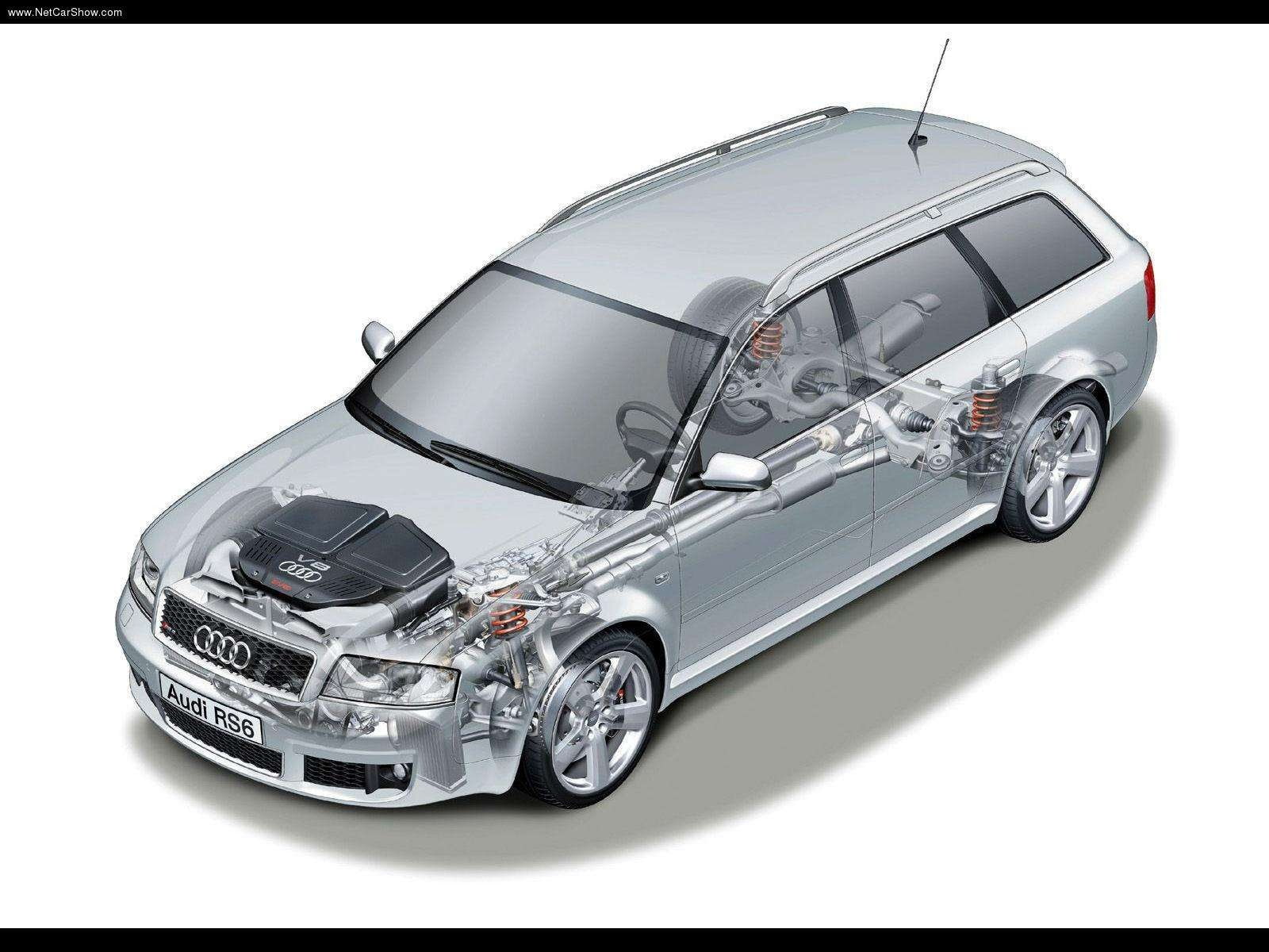 720P, avant, cutaway, audi, rs6, 4b-c5, 2002, HD Wallpaper