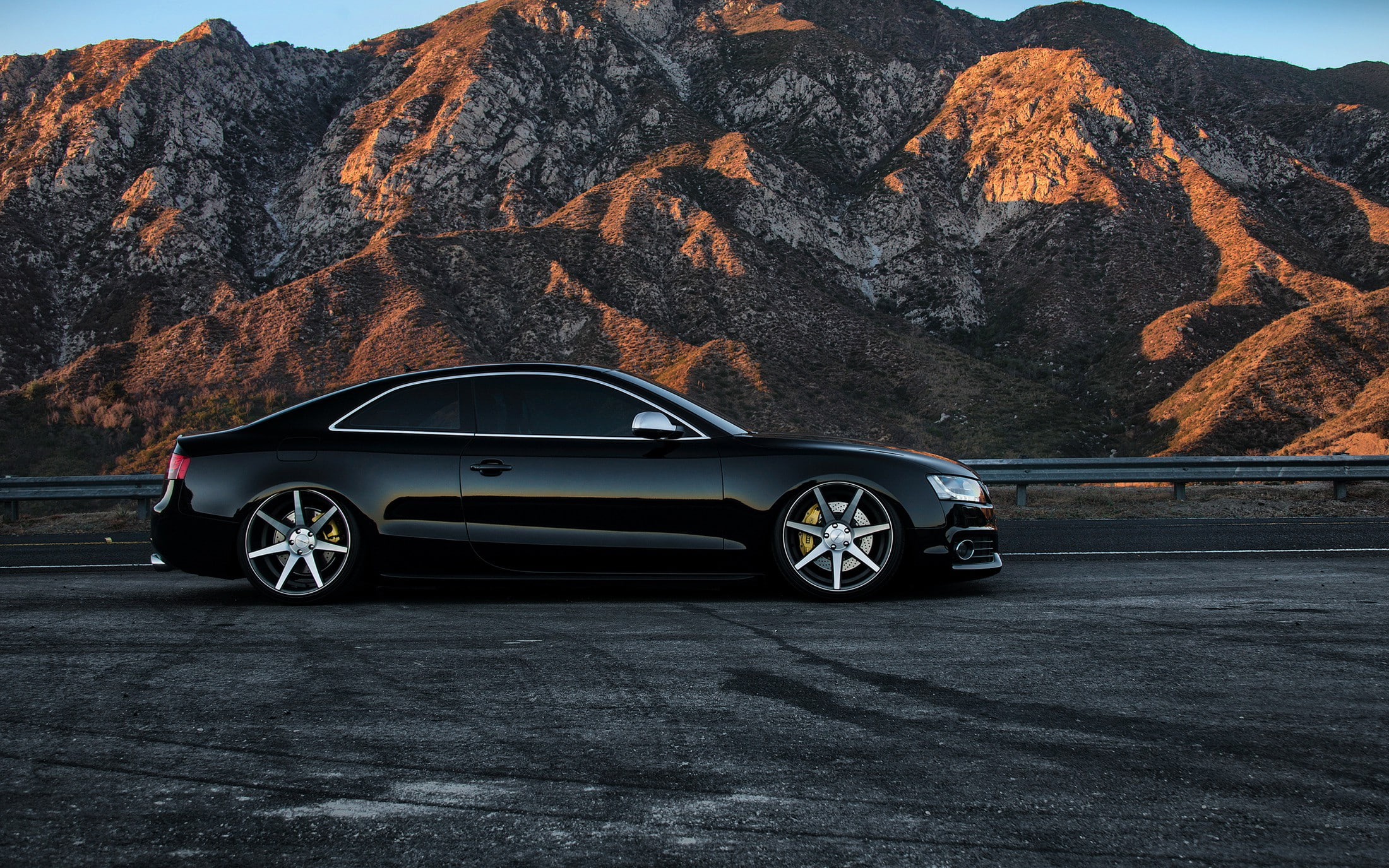 rs, car, Tuning, black, 1080P, rs5, Audi, HD Wallpaper