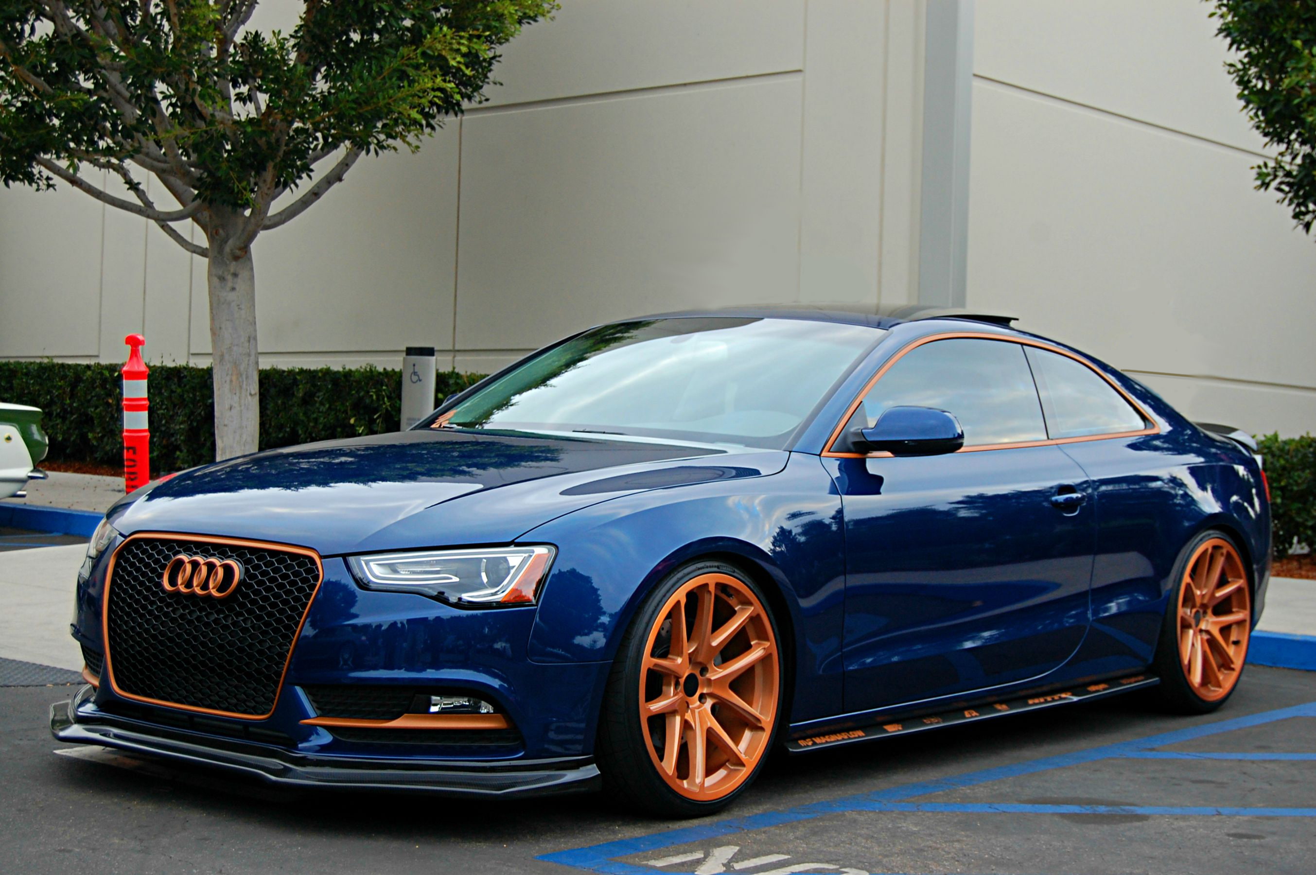 cars, garage, built structure, audi a5 coupe, sports car, road, Vehicle, 2K, no people, side view, luxury, land vehicle, building exterior, motor vehicle, HD Wallpaper
