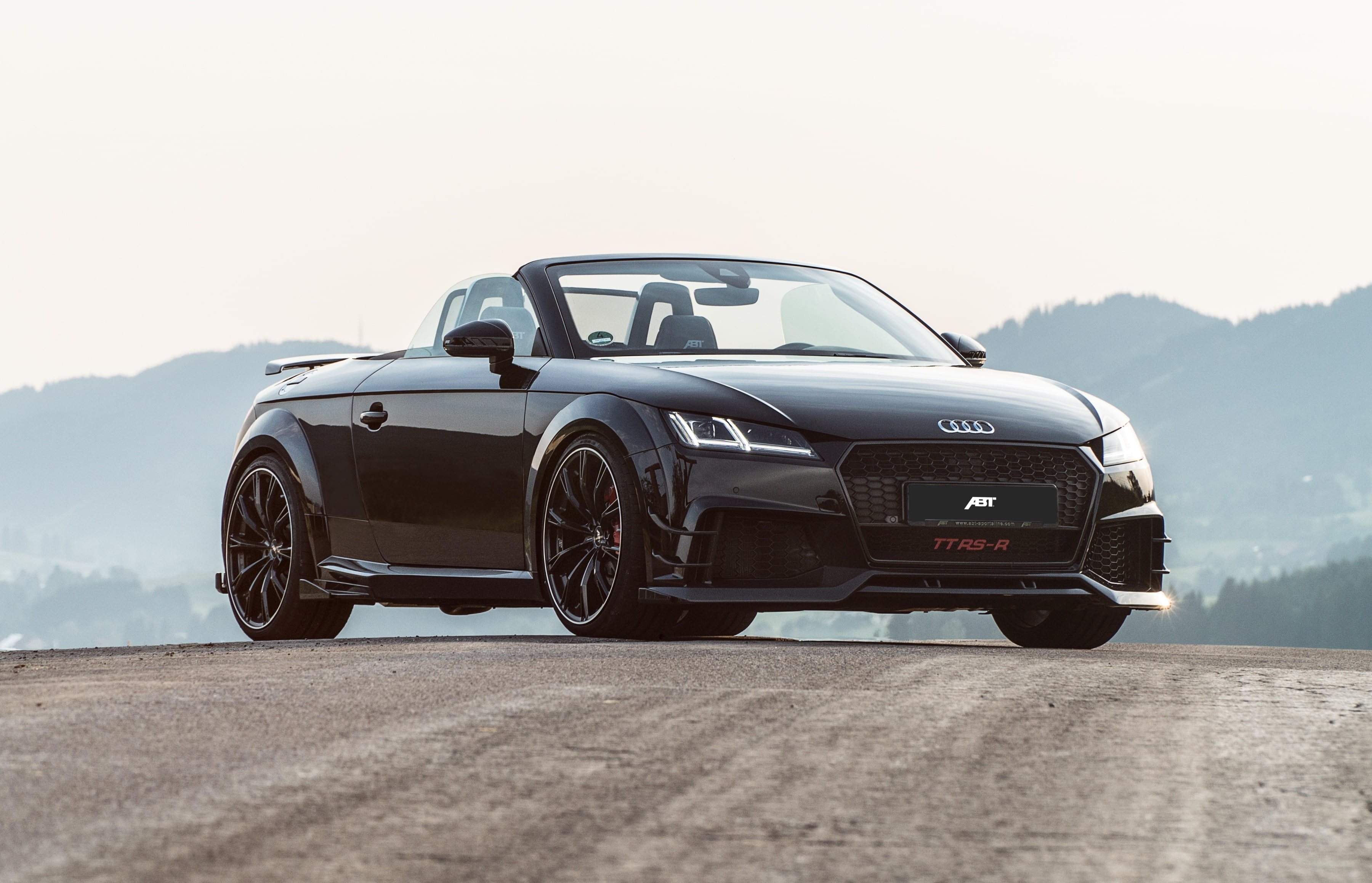 2017, rs-r, roadster, abt, audi, 2K, HD Wallpaper