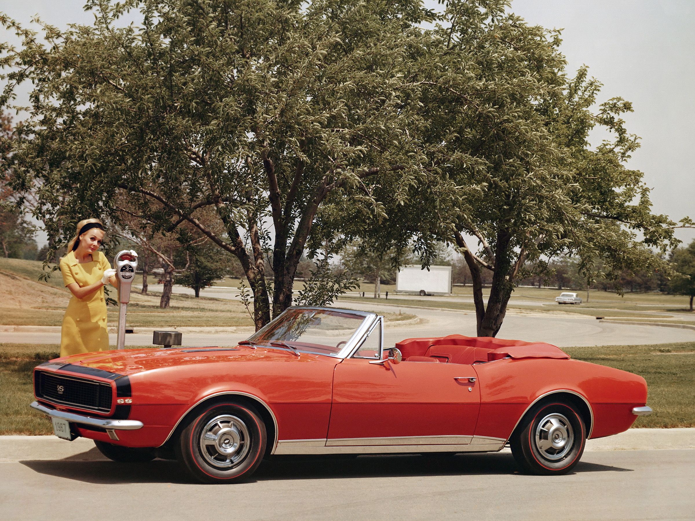 muscle, s-s, convertible, chevrolet, 350, camaro, 1967, r-s, 1080P, rs-ss, classic, HD Wallpaper