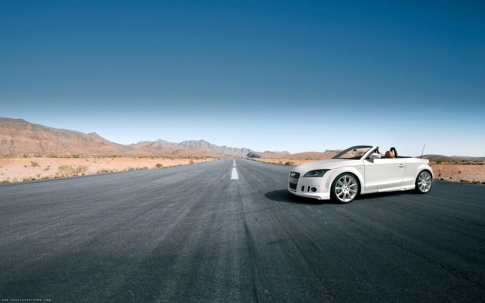 cars, tt, nothelle, coupe, white, audi tt, audi, convertible, 1080P, HD Wallpaper
