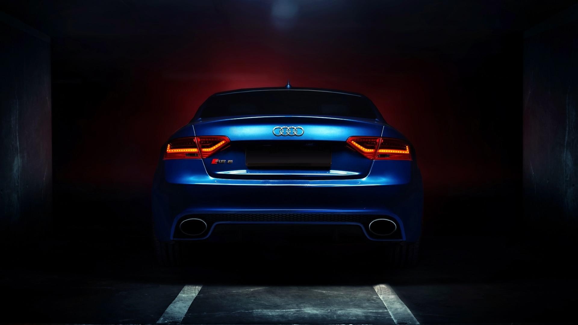 blue, rs, 1080P, cars, audi, audi rs, 1920x1080, car, HD Wallpaper
