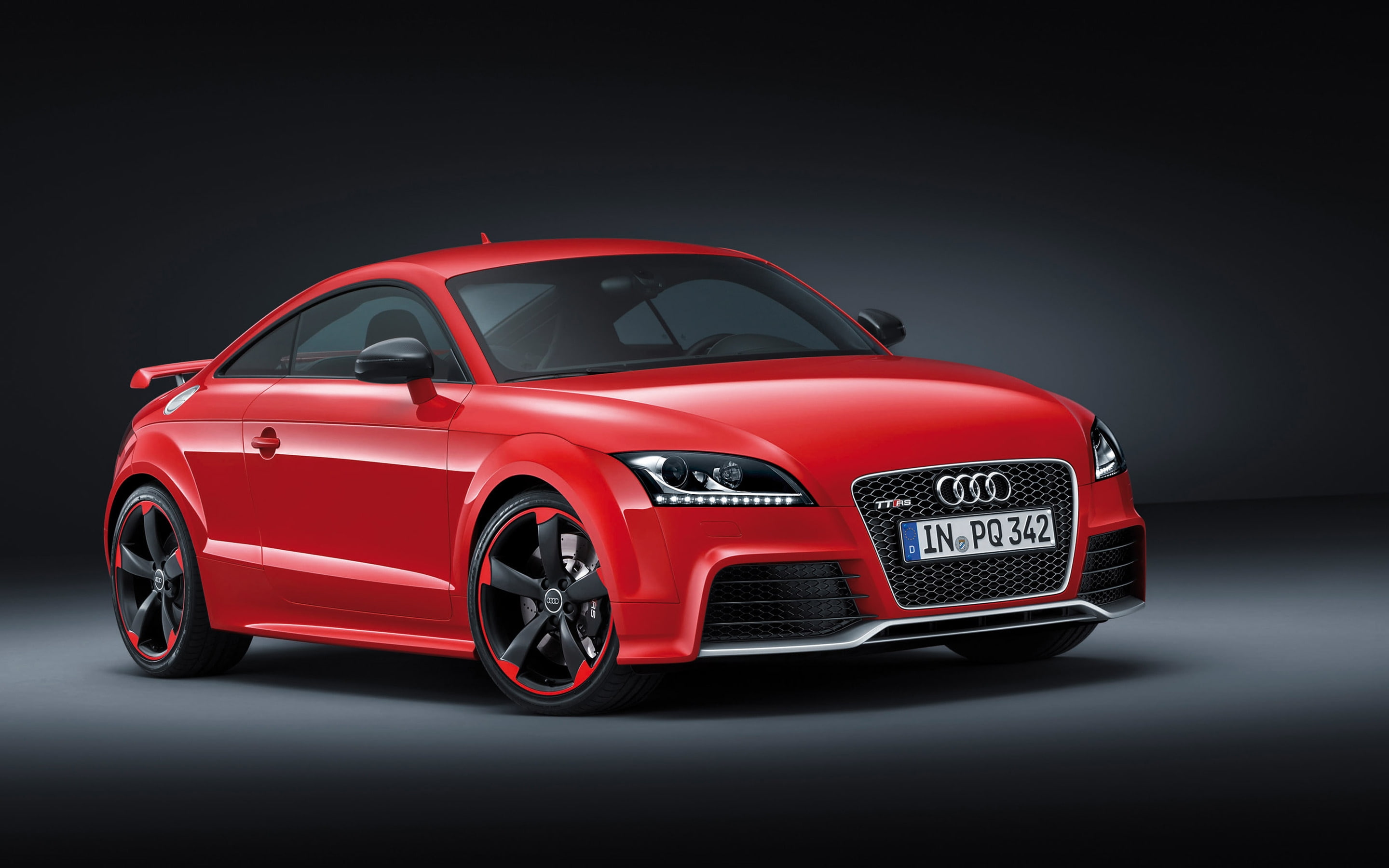 red, audi, audi tt, 2K, rs, tt, audi tt rs, plus, HD Wallpaper