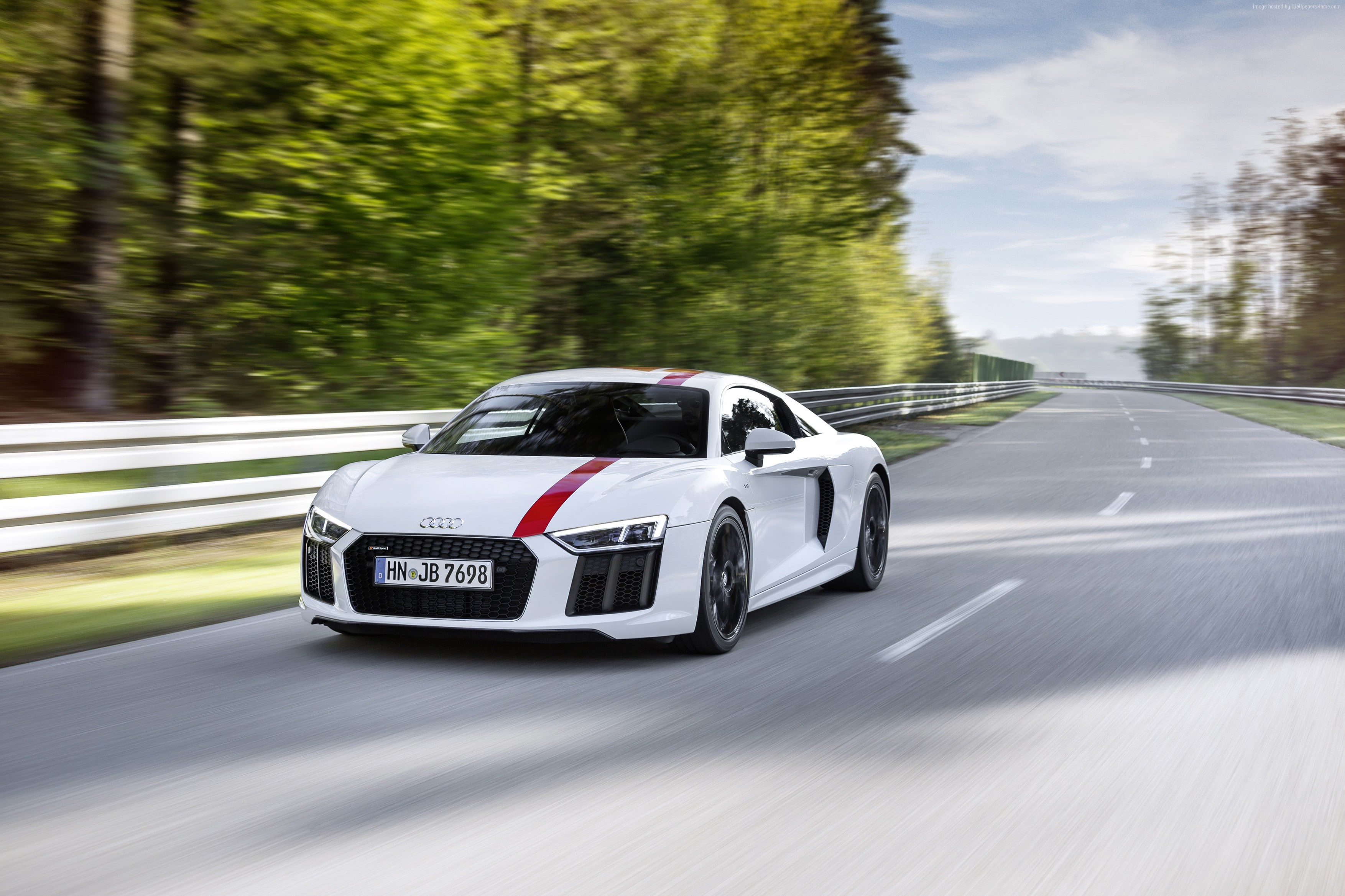 Audi R8 V10 RWS, 2018 Cars, 2K, 4K, HD Wallpaper