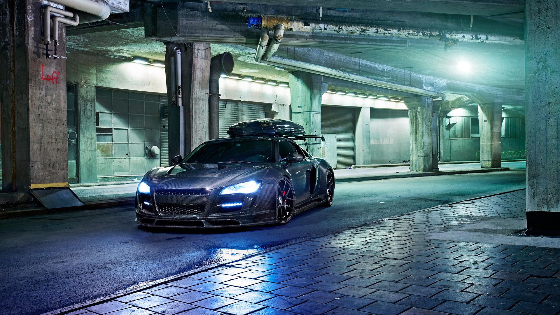 jon, cars, 1080P, super, r, audi, black, olsson, car, HD Wallpaper