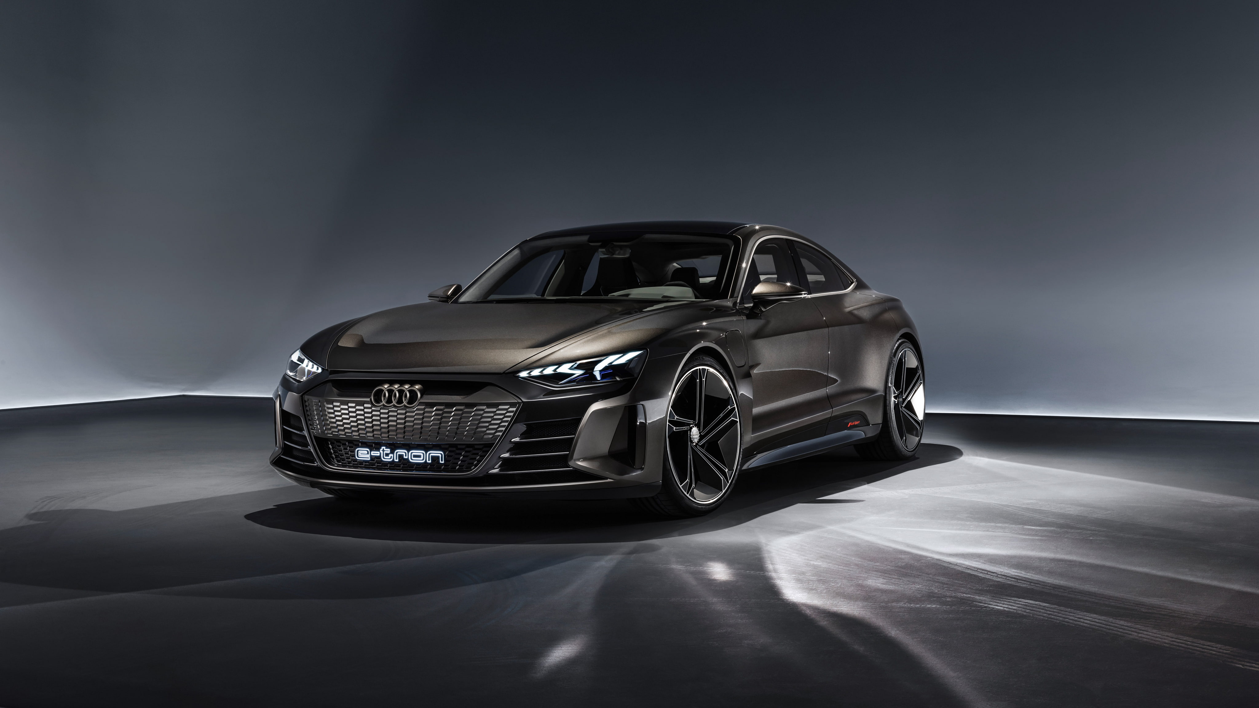 k, e-tron, 4K, e, tron, 2019, Audi, gt, Concept, HD Wallpaper