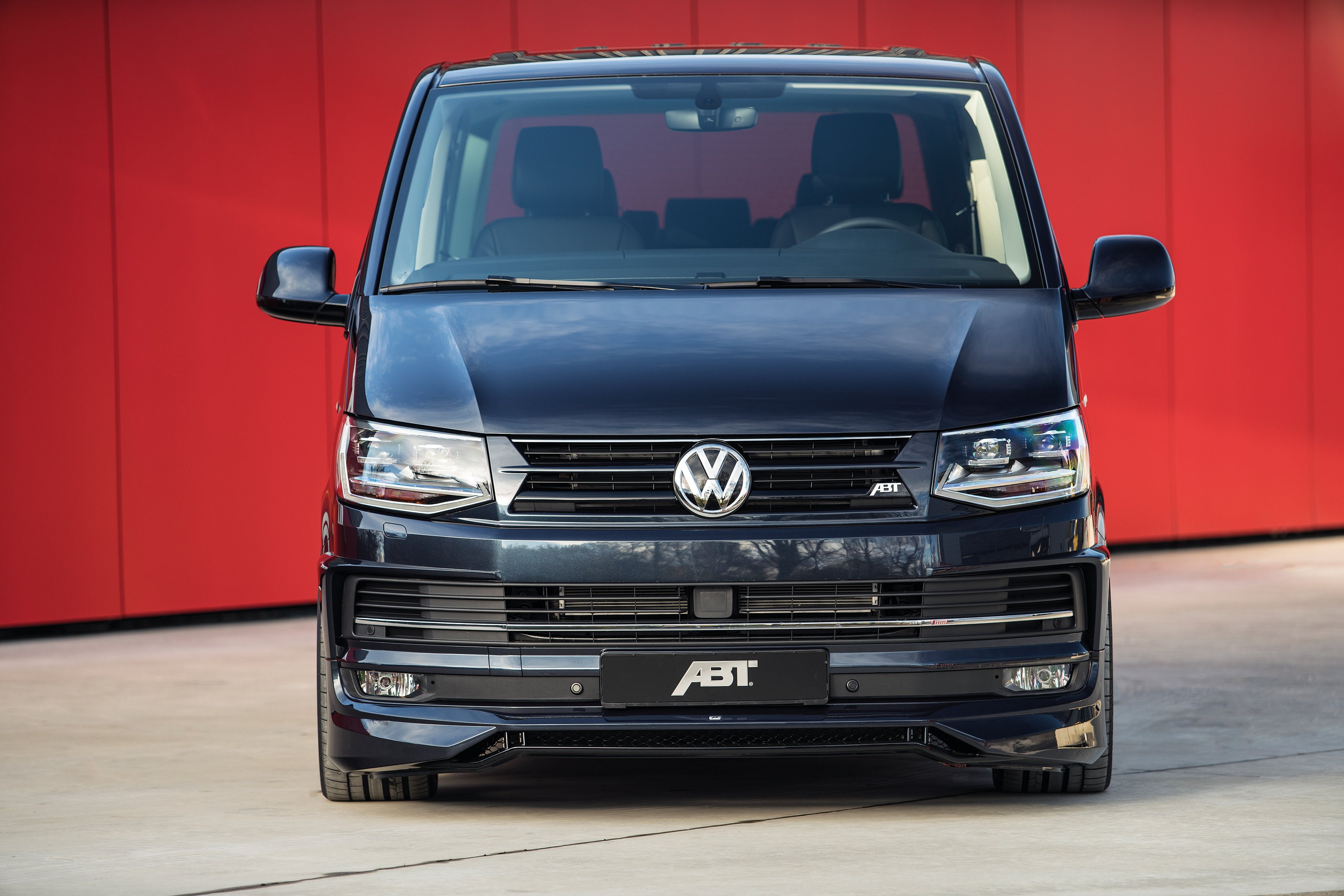 cars, abt, black, 2K, multivan, (t6), volkswagen, modified, 2016, HD Wallpaper