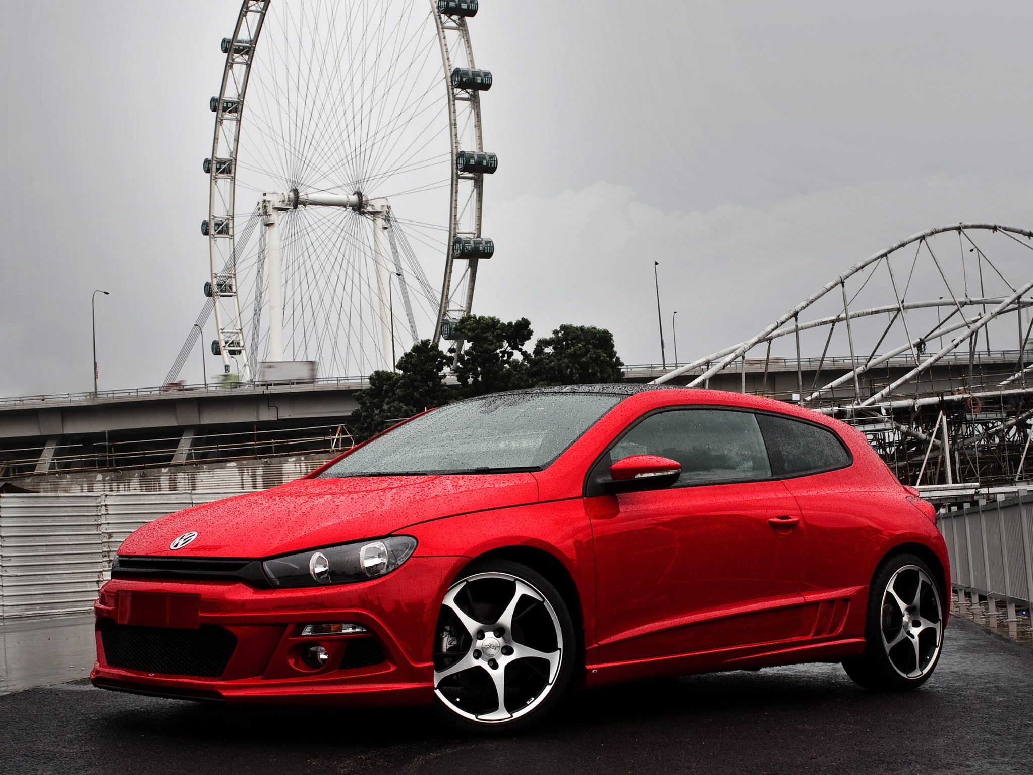 abt, scirocco, 2008, 1080P, volkswagen, HD Wallpaper