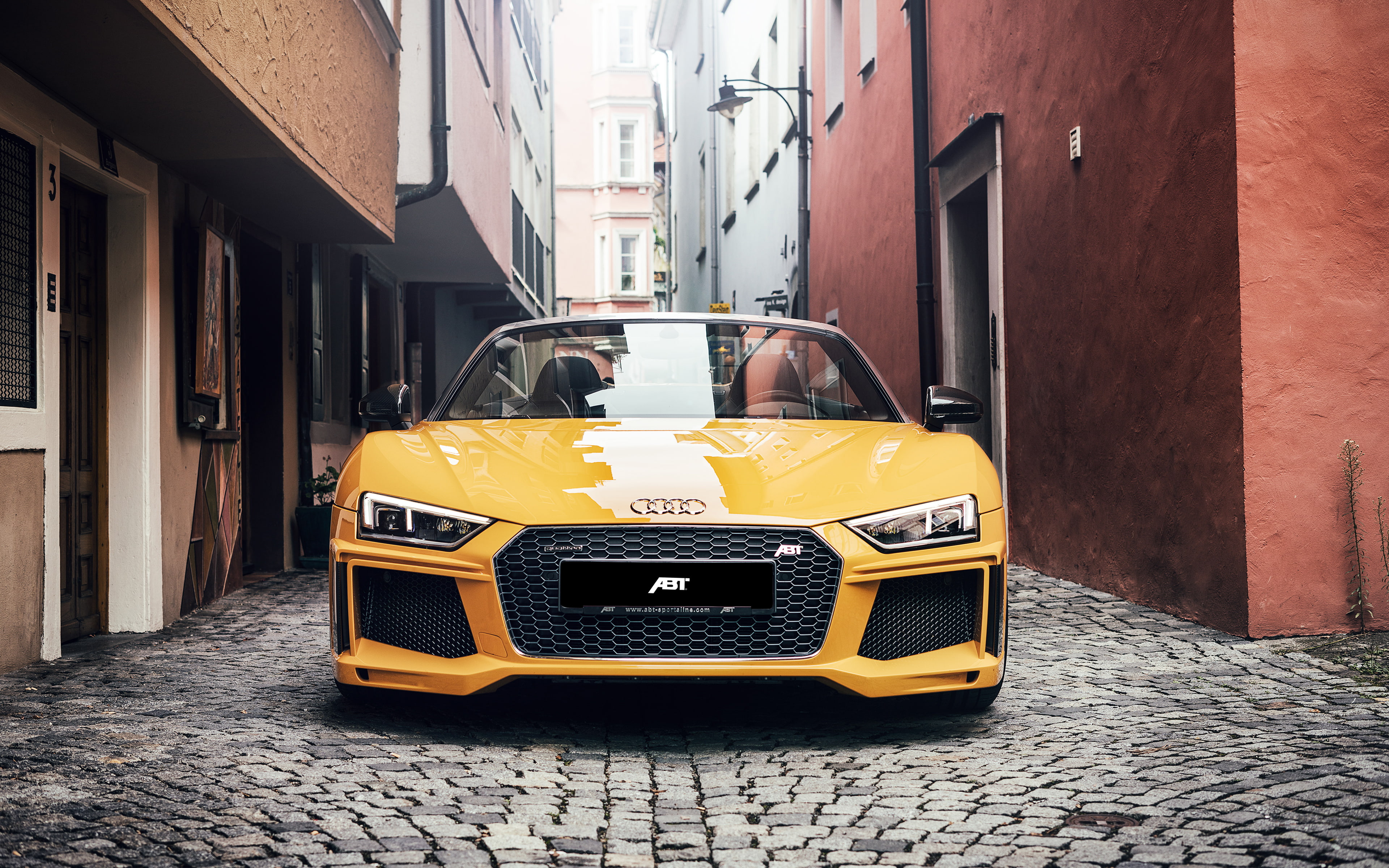 r, 4K, ABT, Spyder, Audi, k, 2017, HD Wallpaper