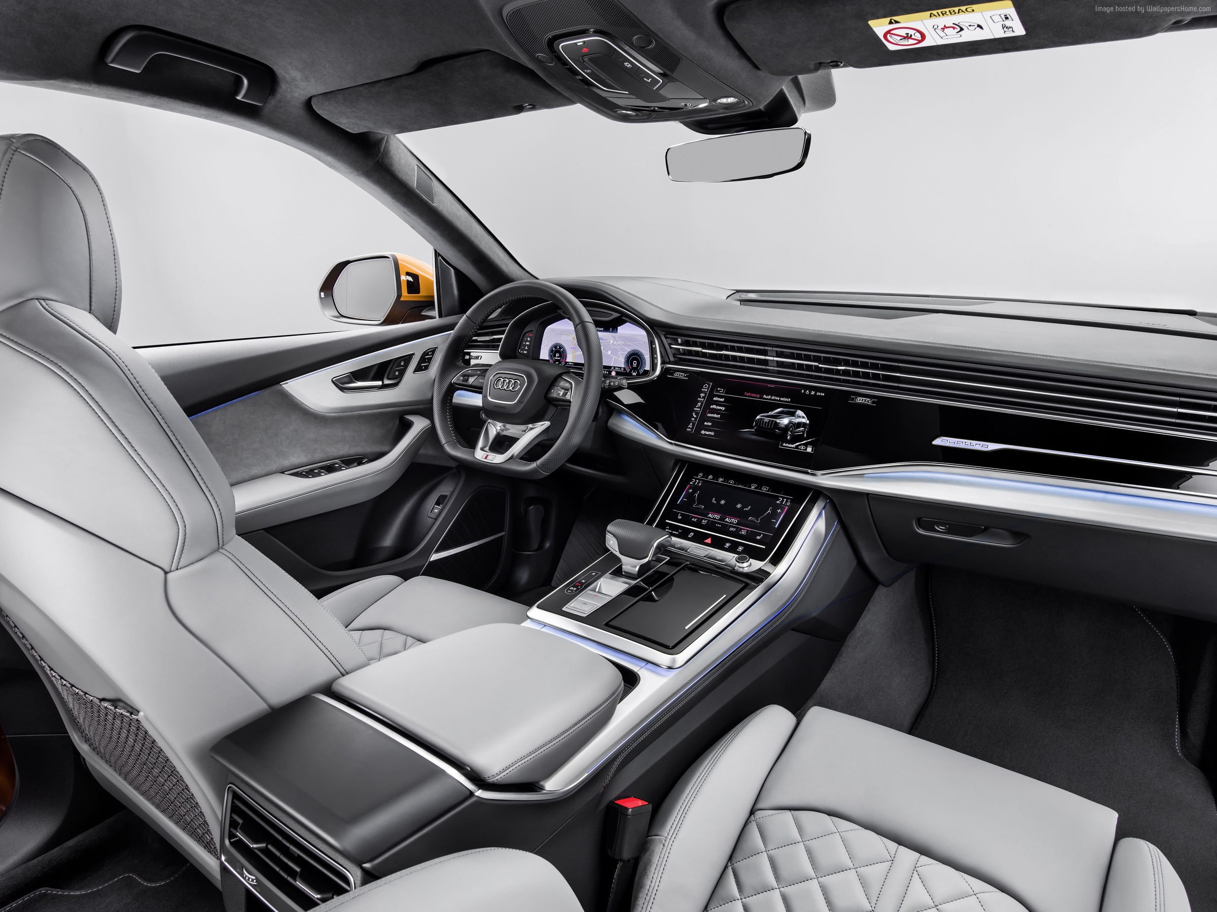 1080P, SUV, 2019 Cars, Audi Q8, HD Wallpaper