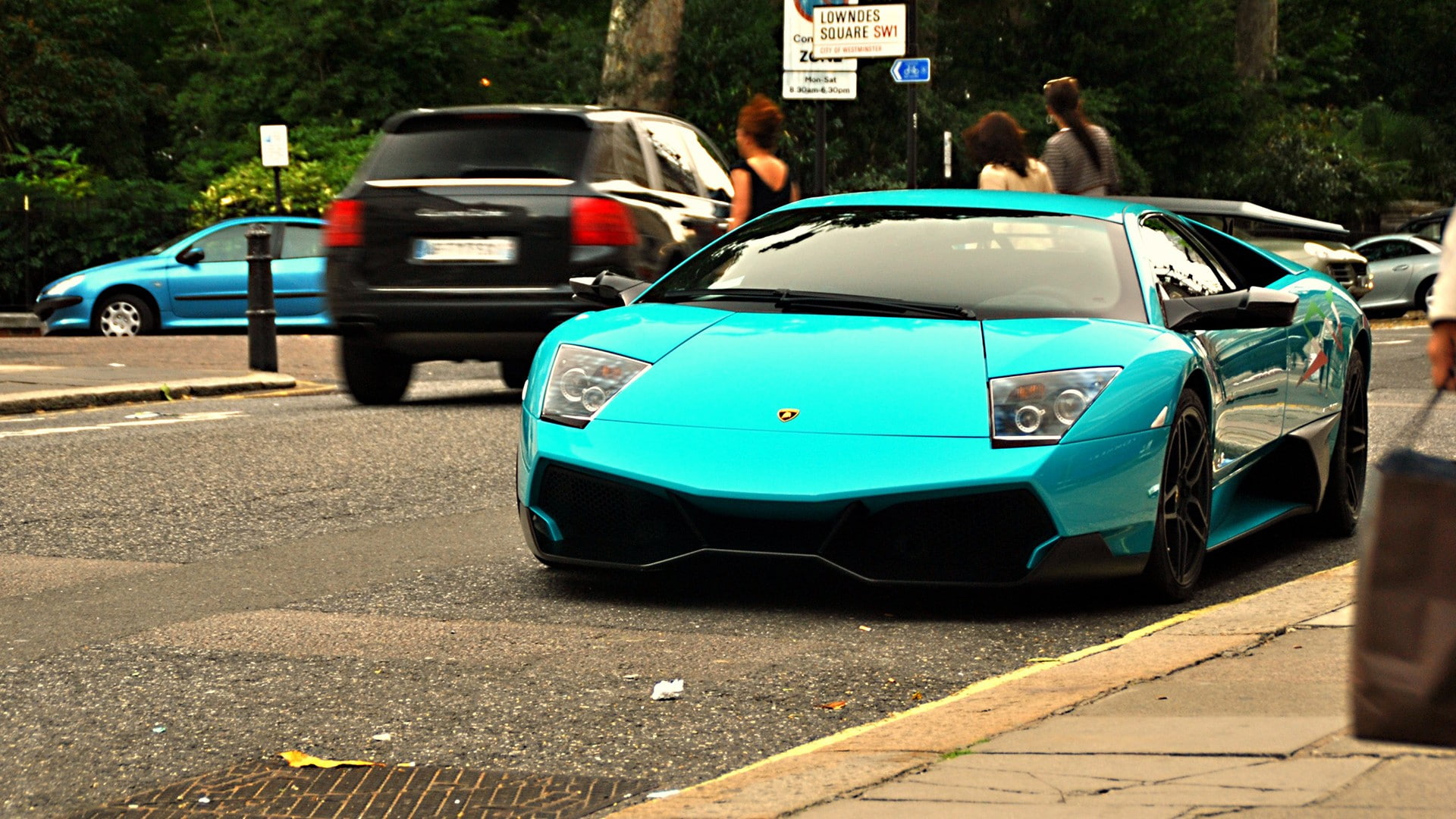 murcielago, cars, 1080P, lamborghini, sv, hd, HD Wallpaper