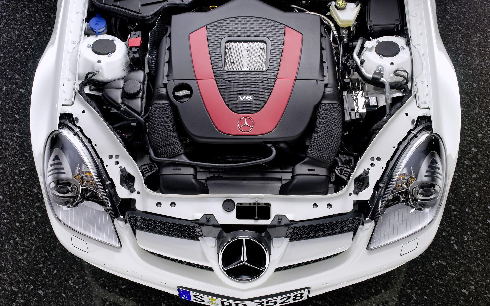 cars, mercedes, v, engine, benz, 1080P, motor, HD Wallpaper