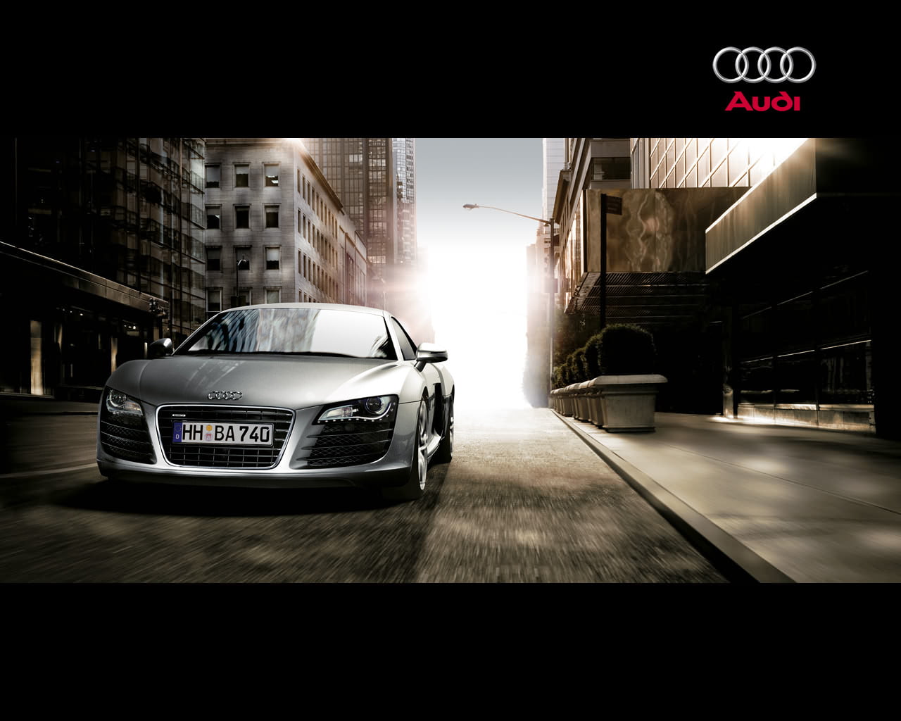 r, plus, v, audi, car, 720P, HD Wallpaper