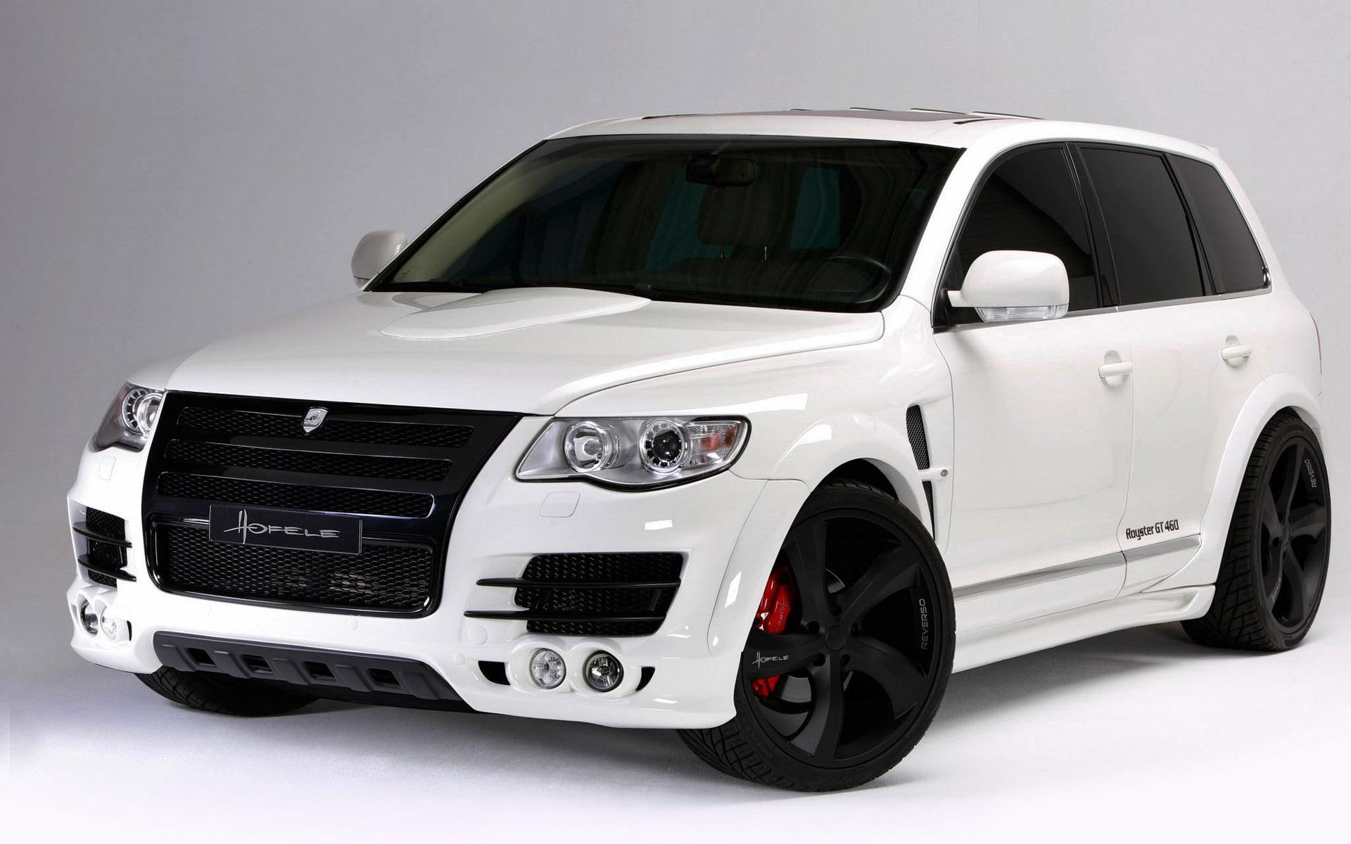 white, touareg, design, 1080P, hofele, hofele design, 1920x1200, volkswagen touareg, volkswagen, cars, suv, HD Wallpaper