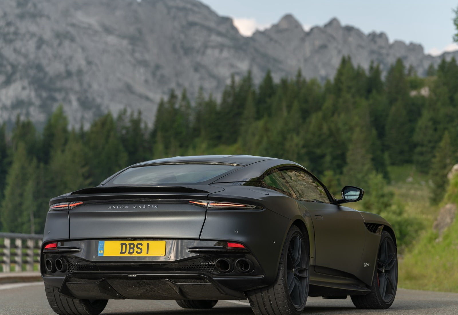 xenon, no people, road, superleggera, focus on foreground, nature, car, 720P, tree, mode of transportation, martin, (2019), land vehicle, land, transportation, HD Wallpaper