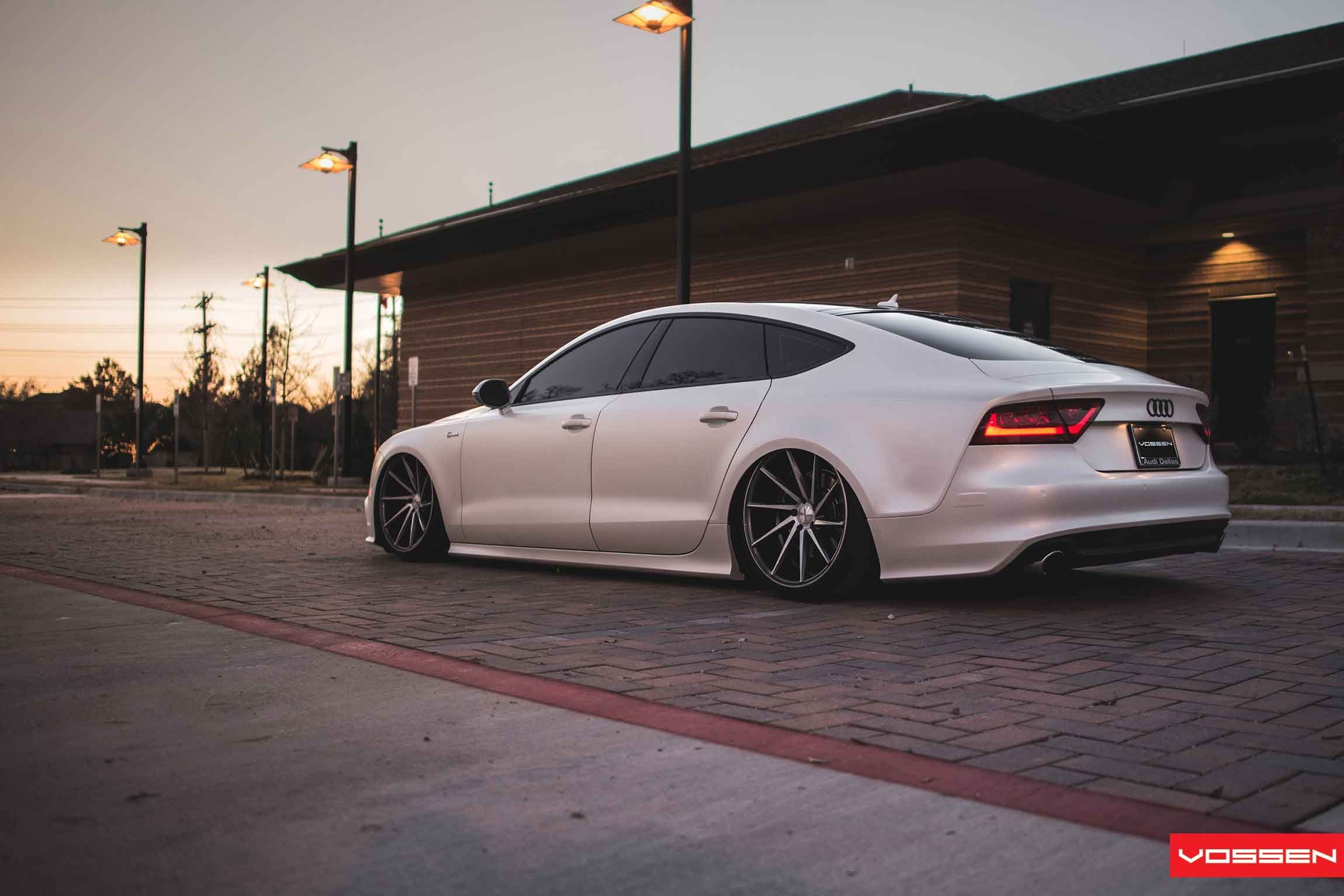 2014 vossen wheels audi a7 cvt series, 1080P, HD Wallpaper
