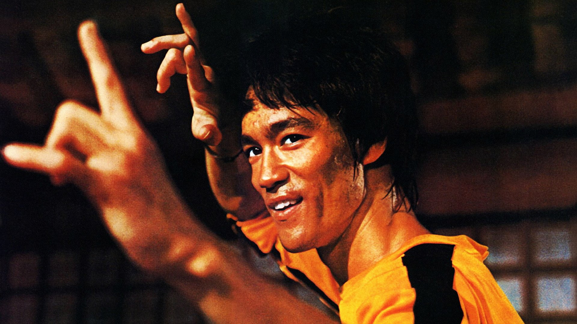 one person, Martial Arts, emotion, men, leisure activity, enjoyment, lifestyles, headshot, looking, happiness, night, music, smiling, Bruce Lee, adult, HD Wallpaper