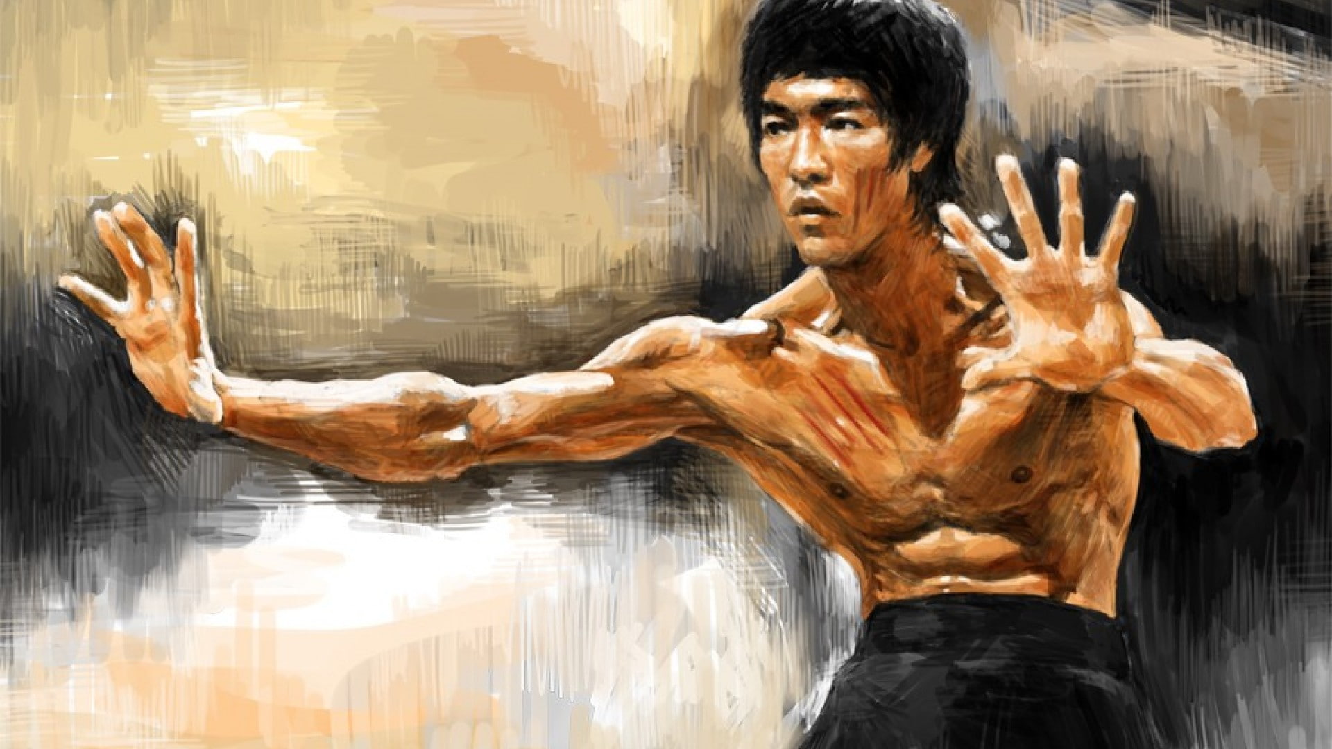bruce, dragon, 1080P, movie, enter, martial, warrior, arts, lee, HD Wallpaper