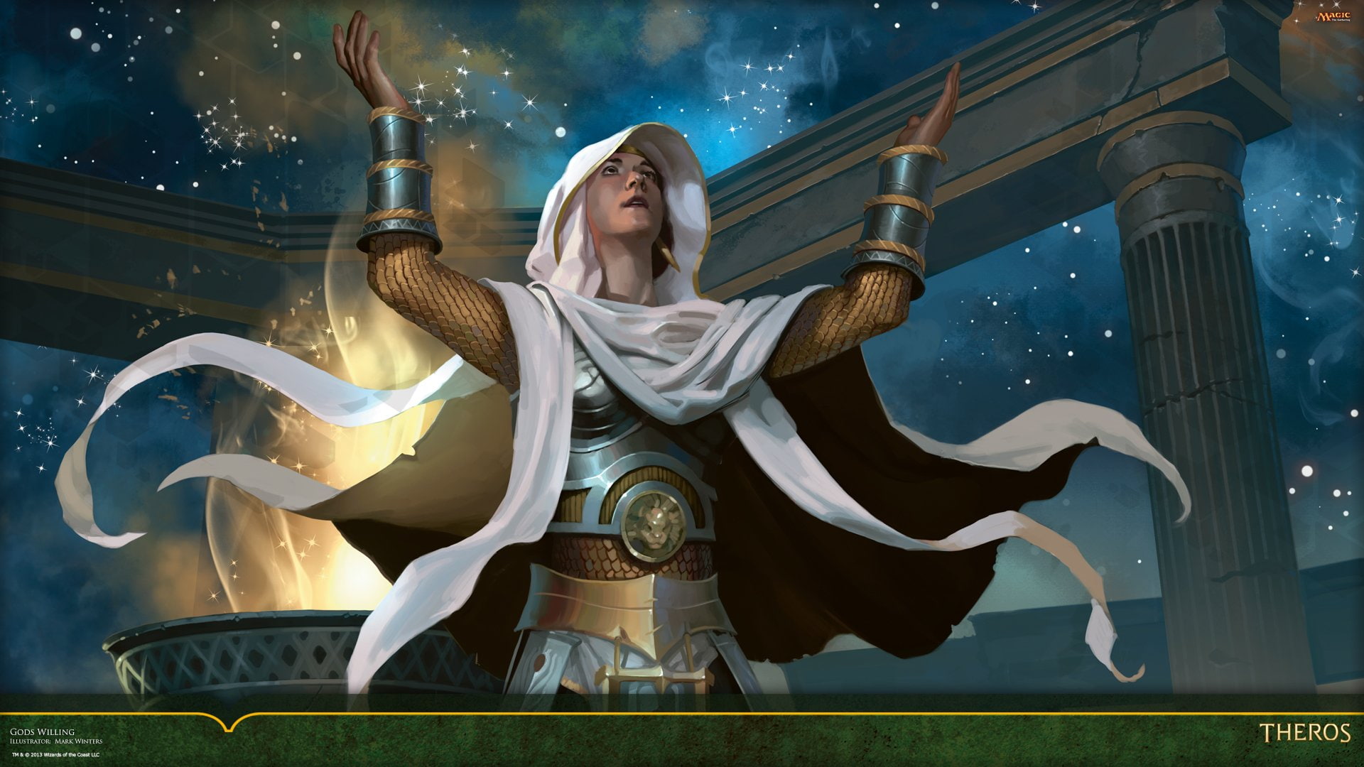Gods Willing, Magic: The Gathering, Theros (Magic: The Gathering), Game, 1080P, HD Wallpaper