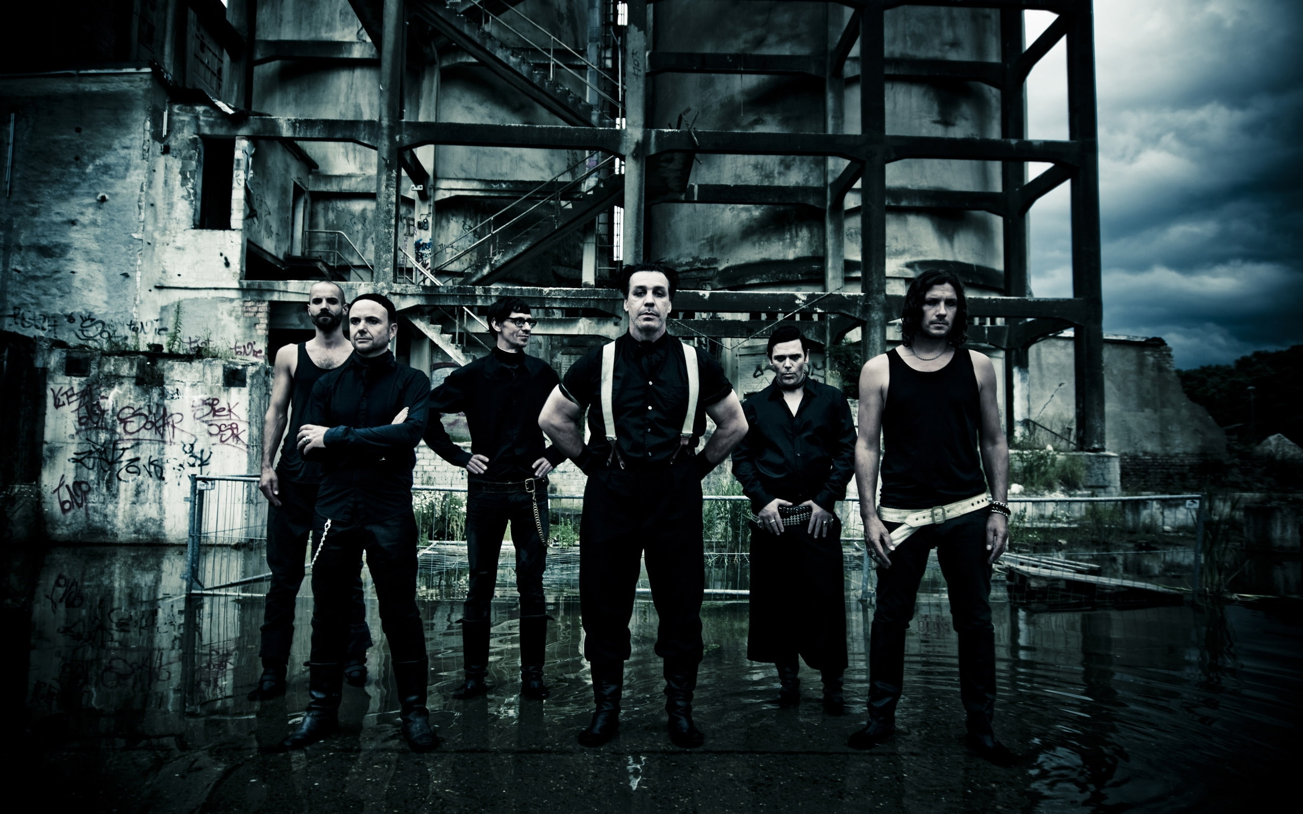 band, music, rammstein, 2K, HD Wallpaper