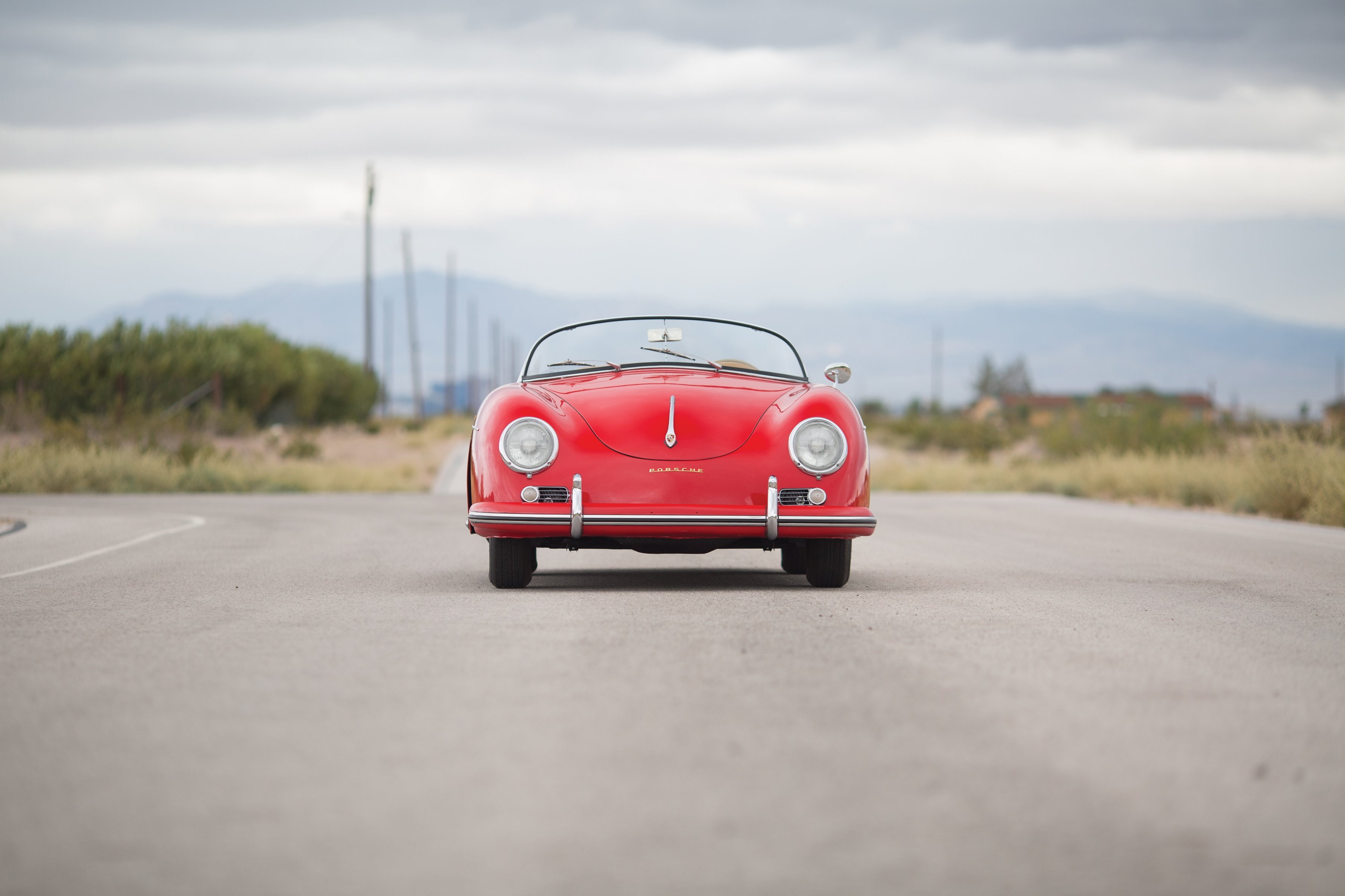 1959, retro, t-2, 356a, vintage, porsche, speedster, 2K, 1600, HD Wallpaper